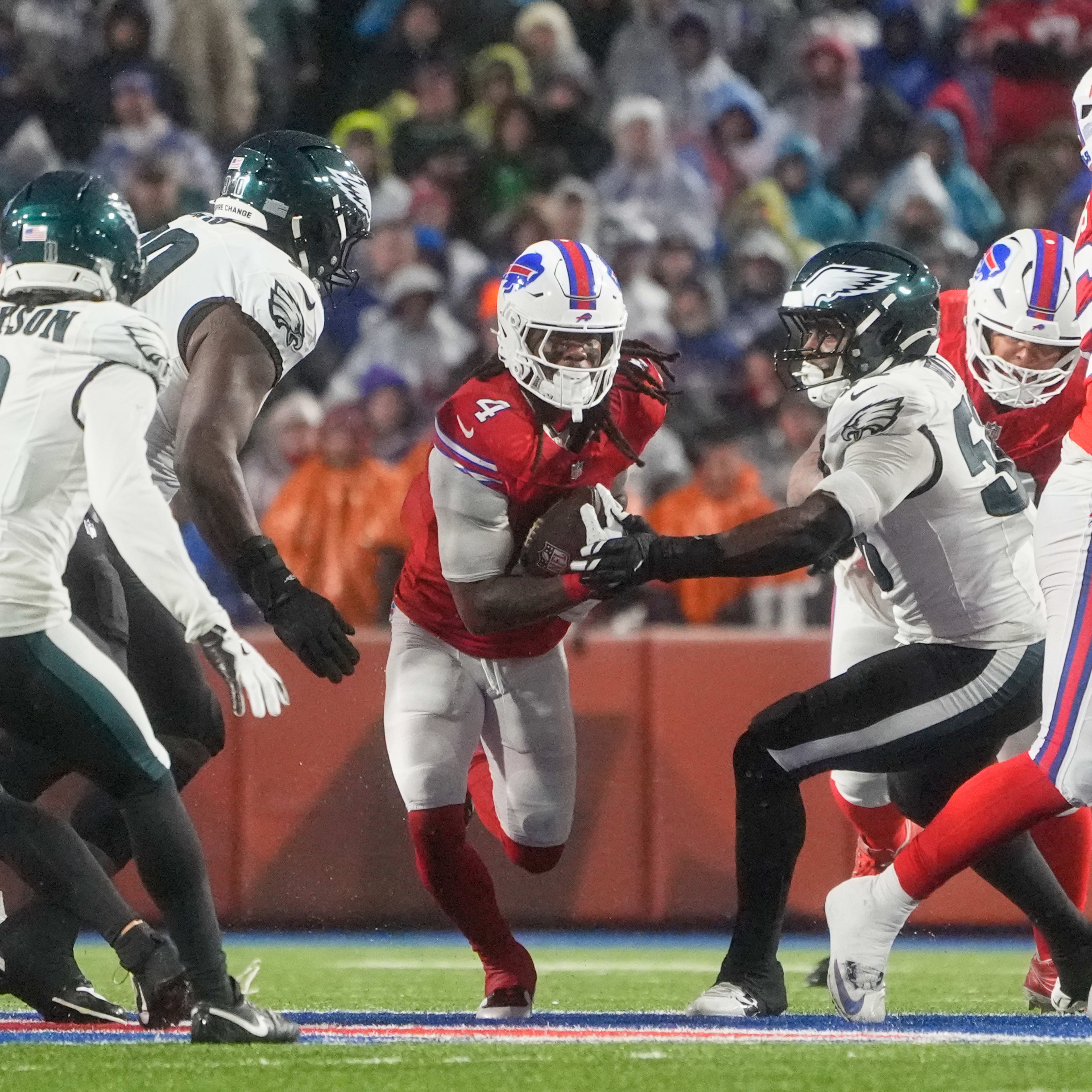 Fantasy football Wild Card Weekend RB PPR Rankings