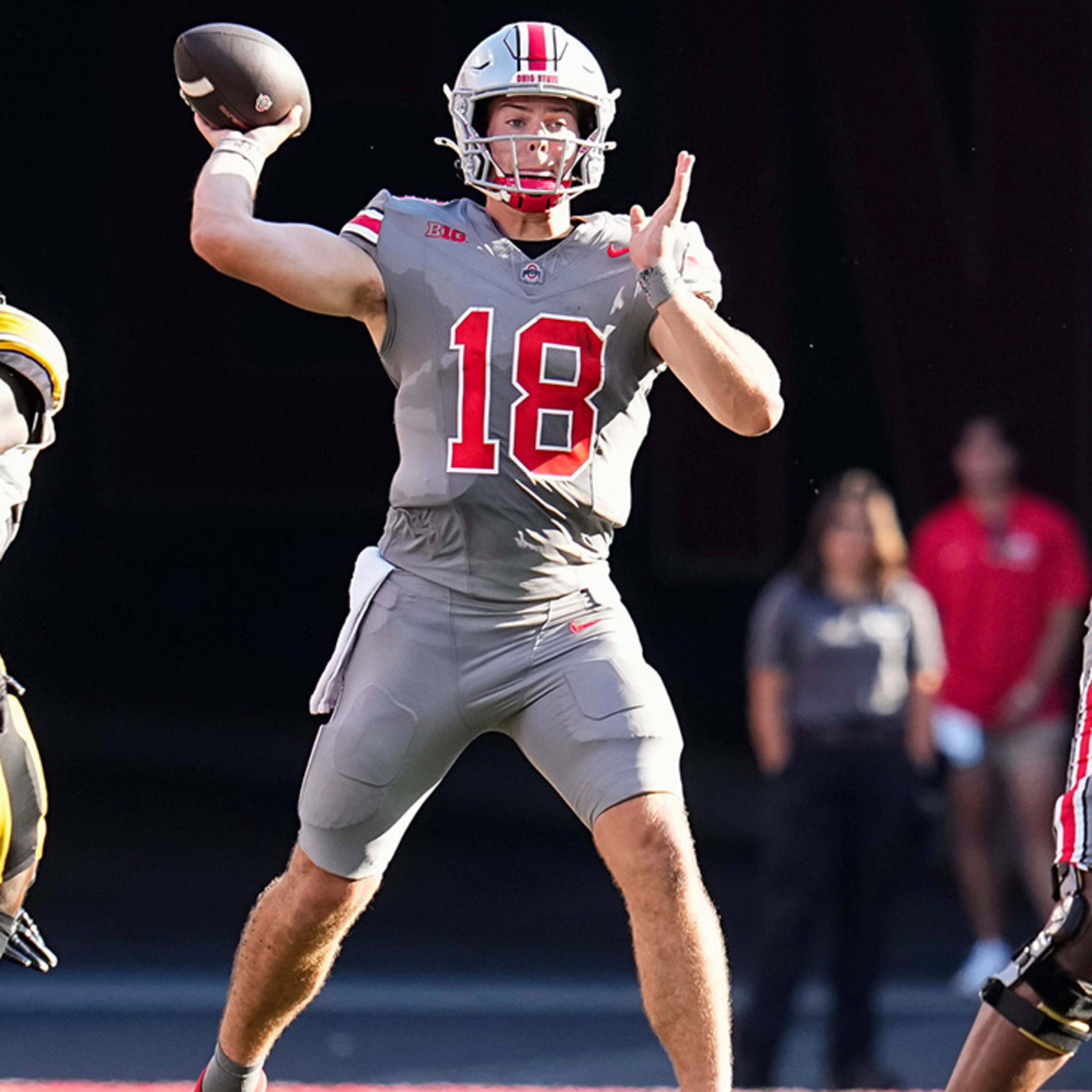 Ohio State quarterback Will Howard.