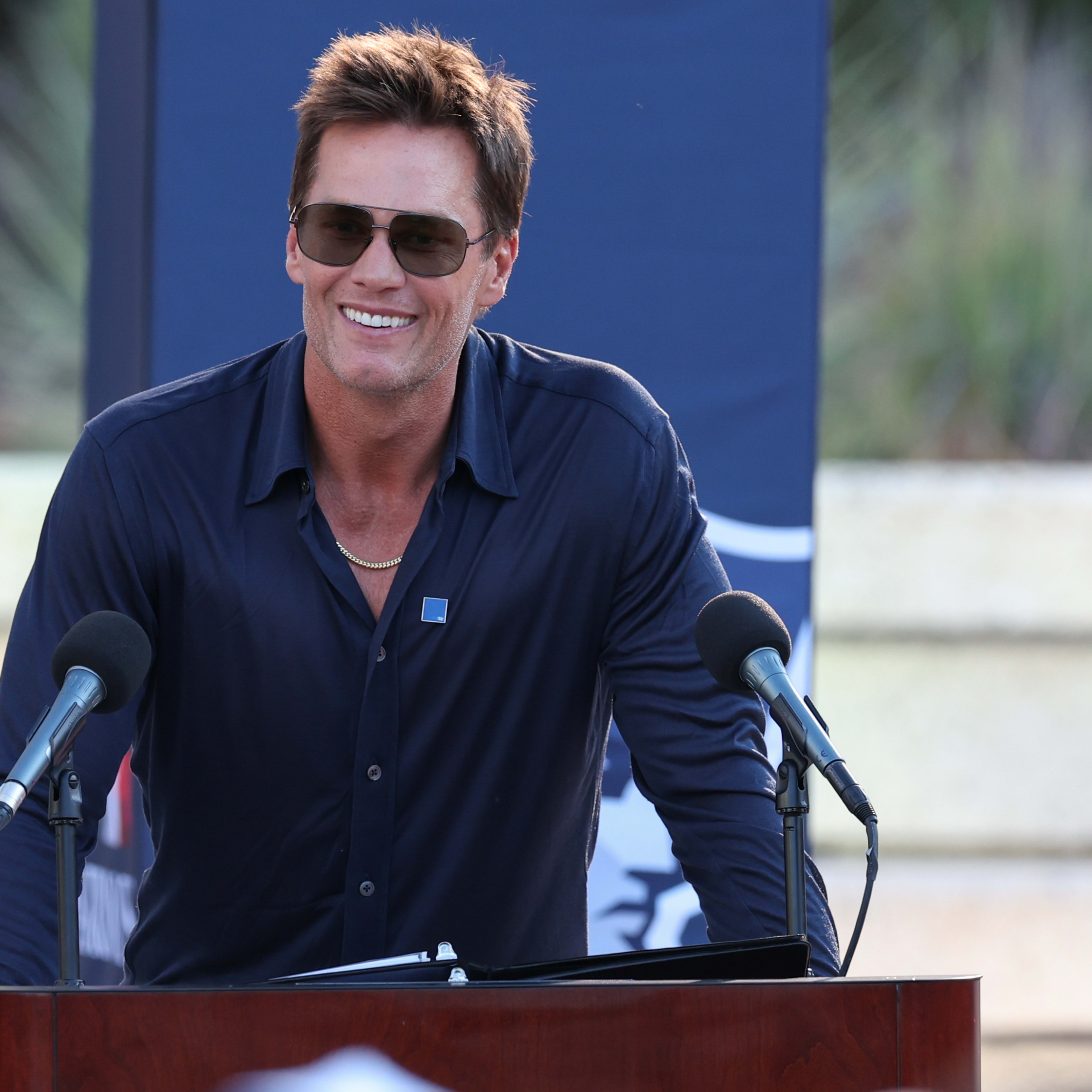 NFL Delivers Stern Response to Tom Brady's Controversial Raiders Appearance  - Athlon Sports