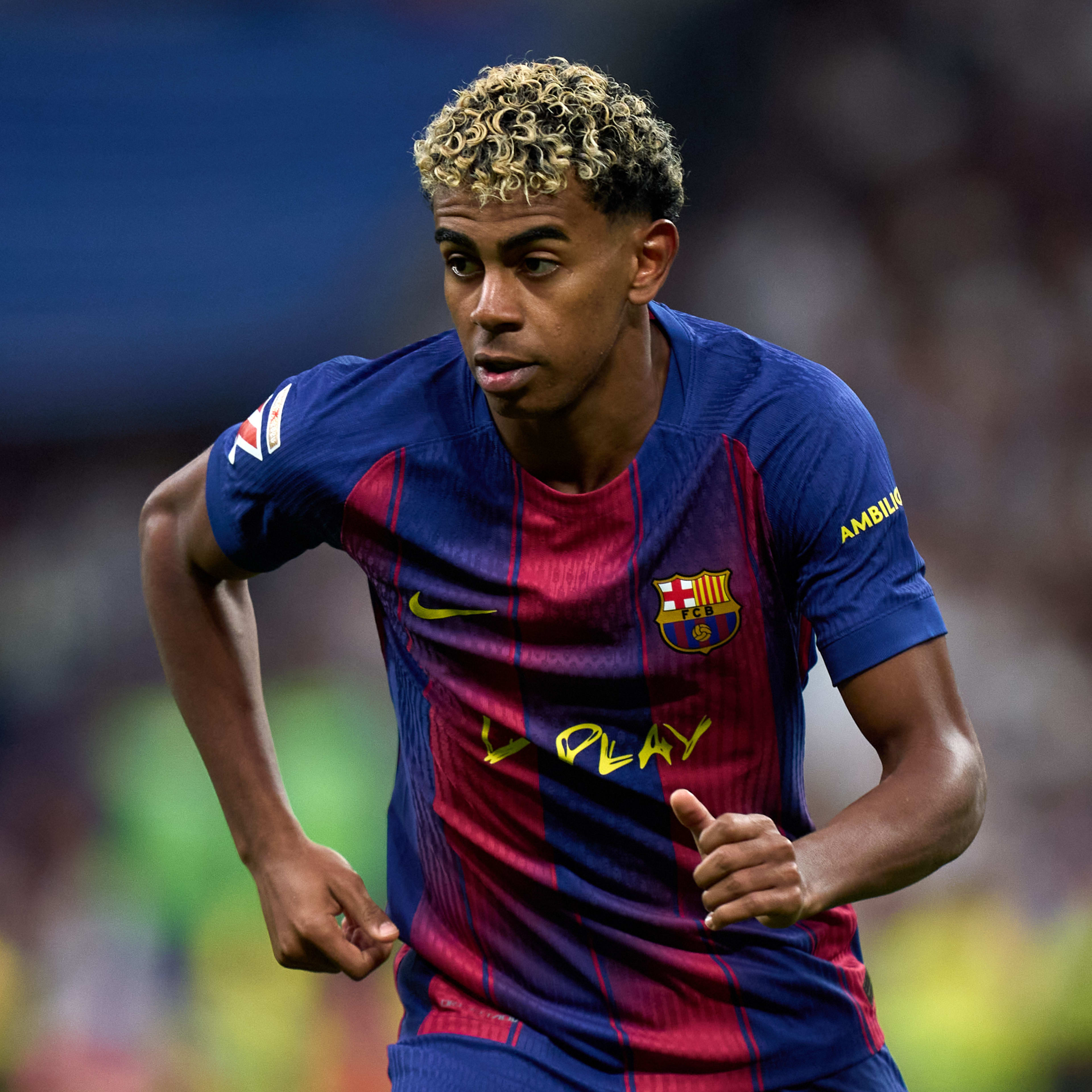 Lamine Yamal says Real Madrid 'steal!' Barcelona sensation aims blunt dig  at Clasico Rivals in cheeky exchange | Goal.com, image size:3840x3840