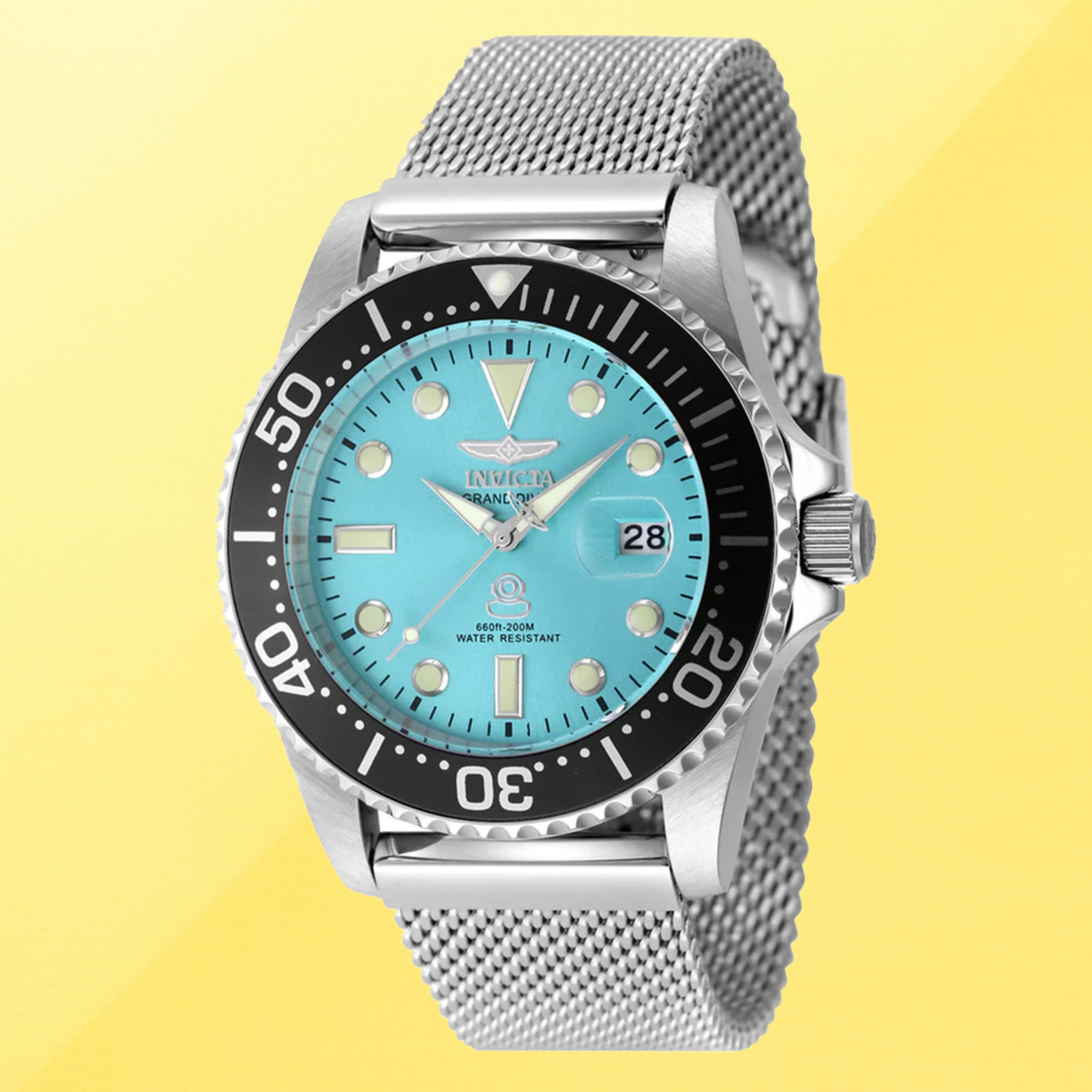 Invicta’s Unique Black and Blue Dive Watch Is 91% Off