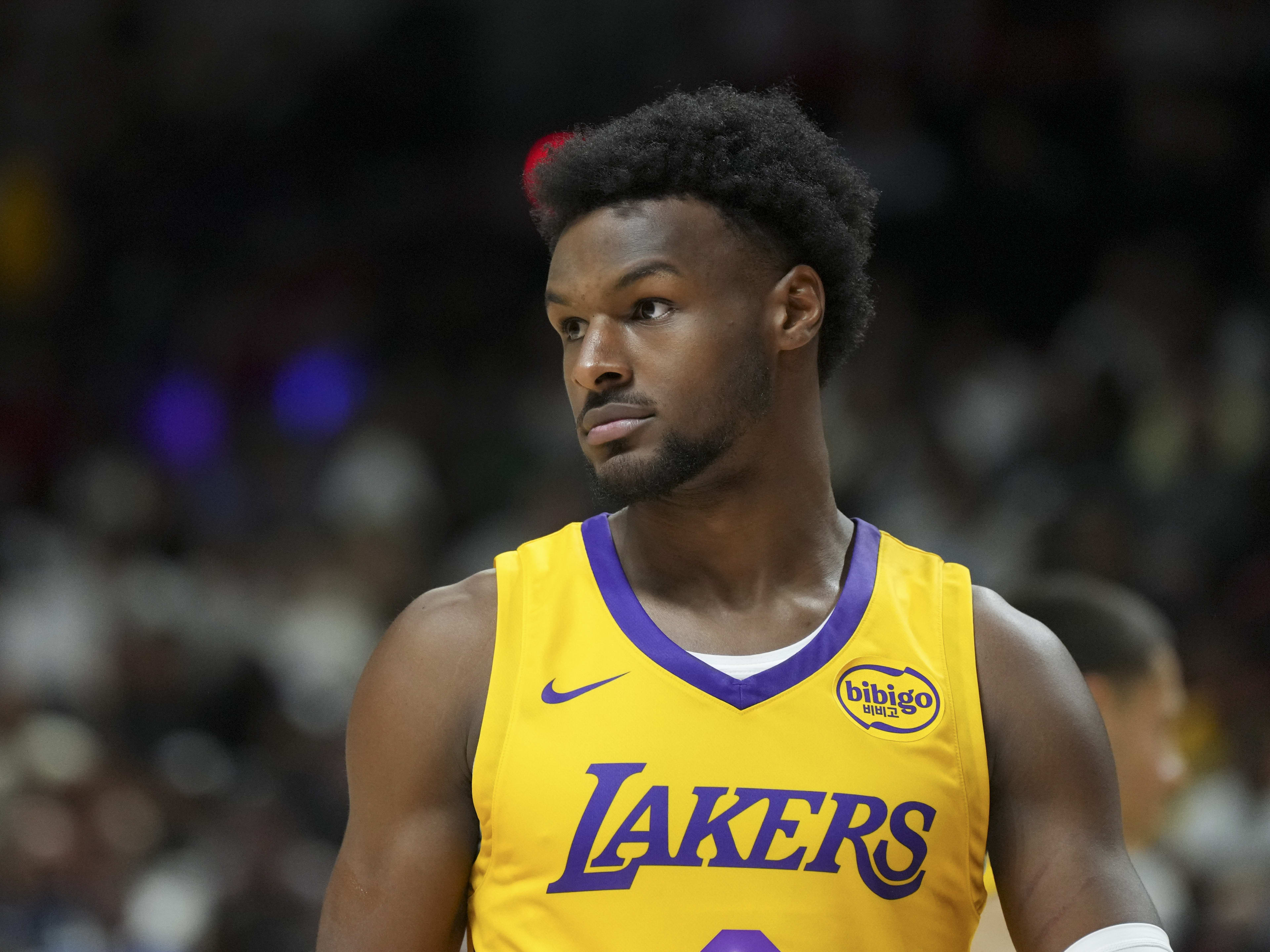 bronny james aau team schedule