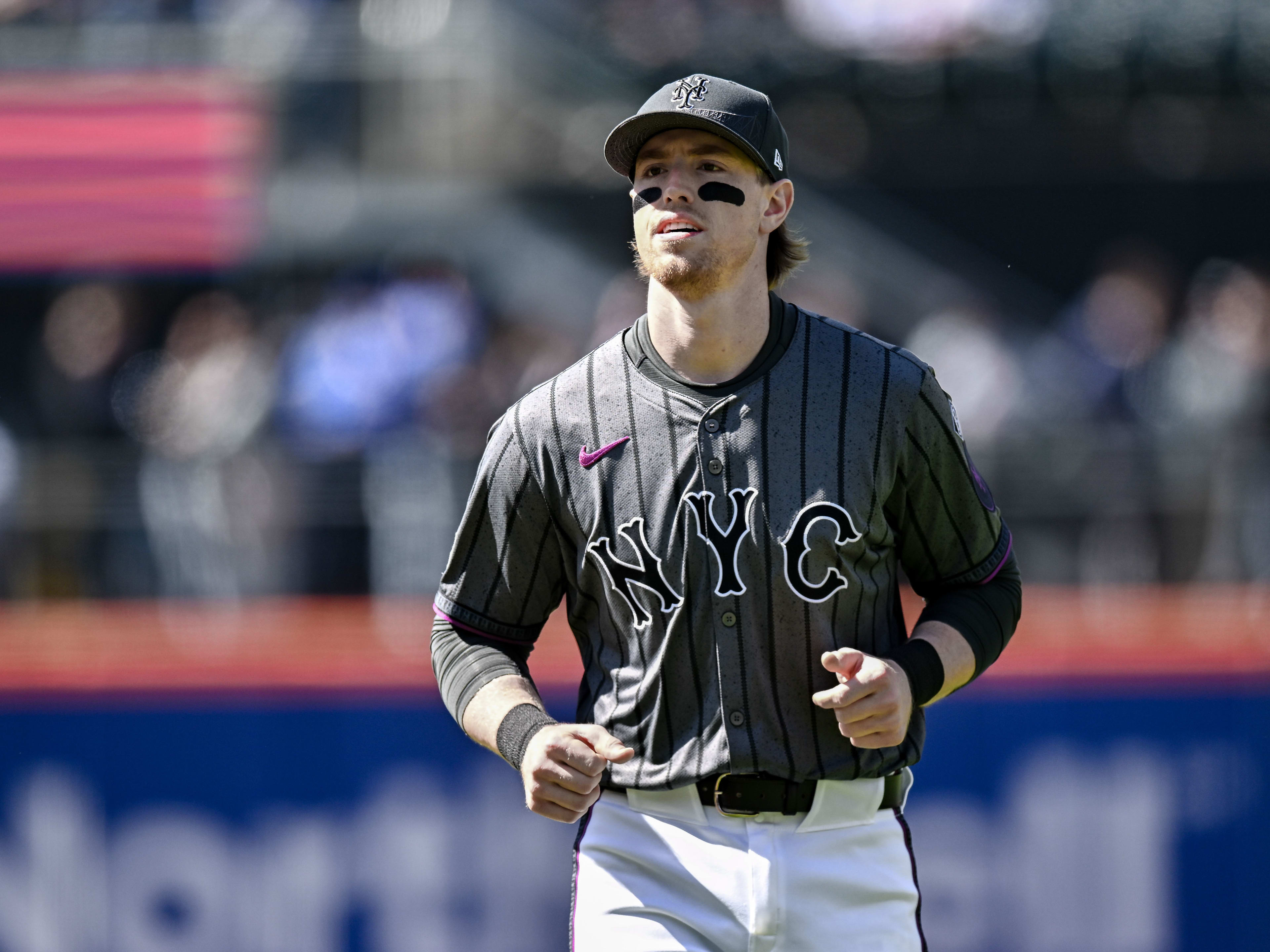 New York Mets third baseman Brett Baty