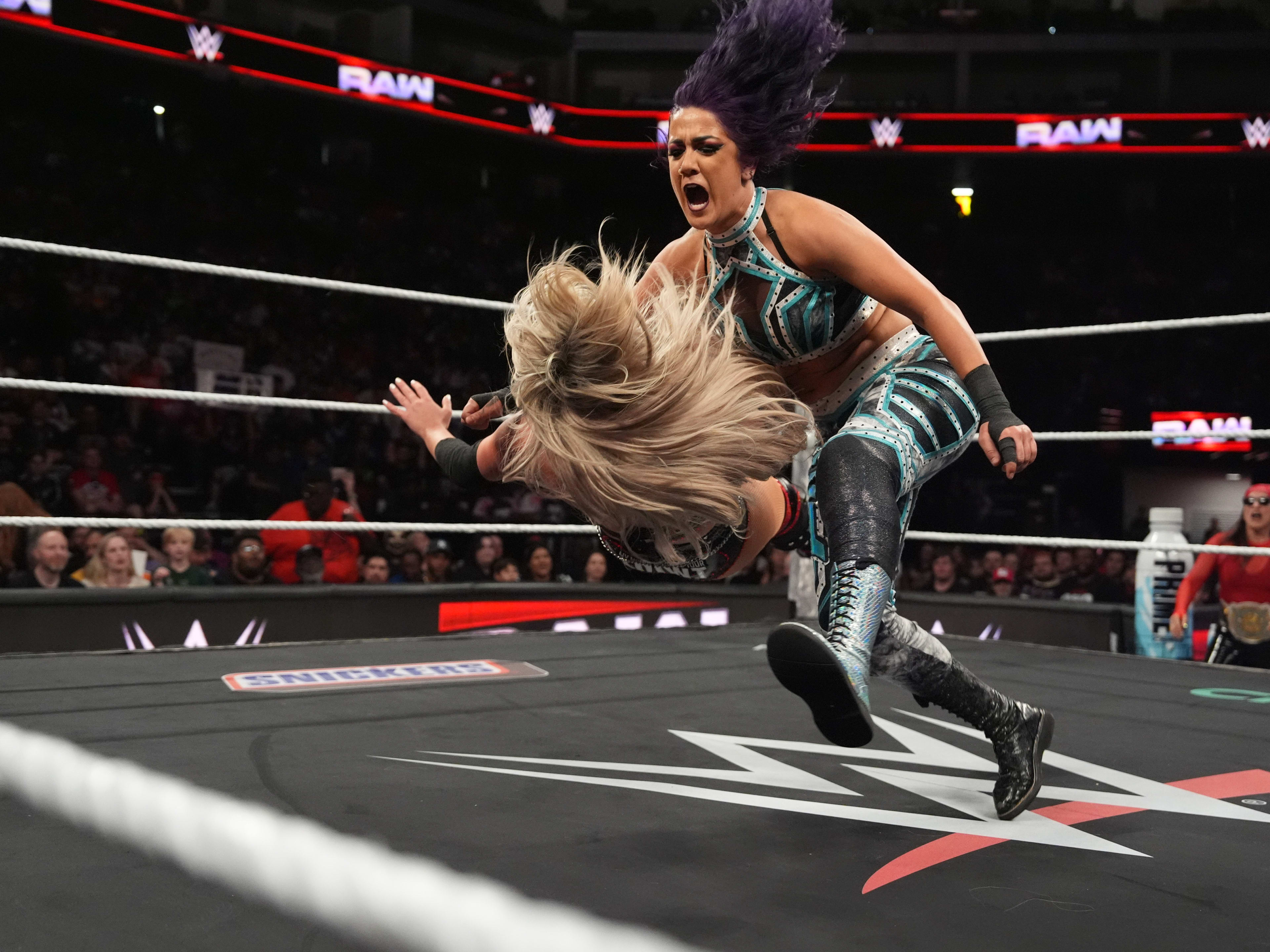 Bayley and Liv Morgan