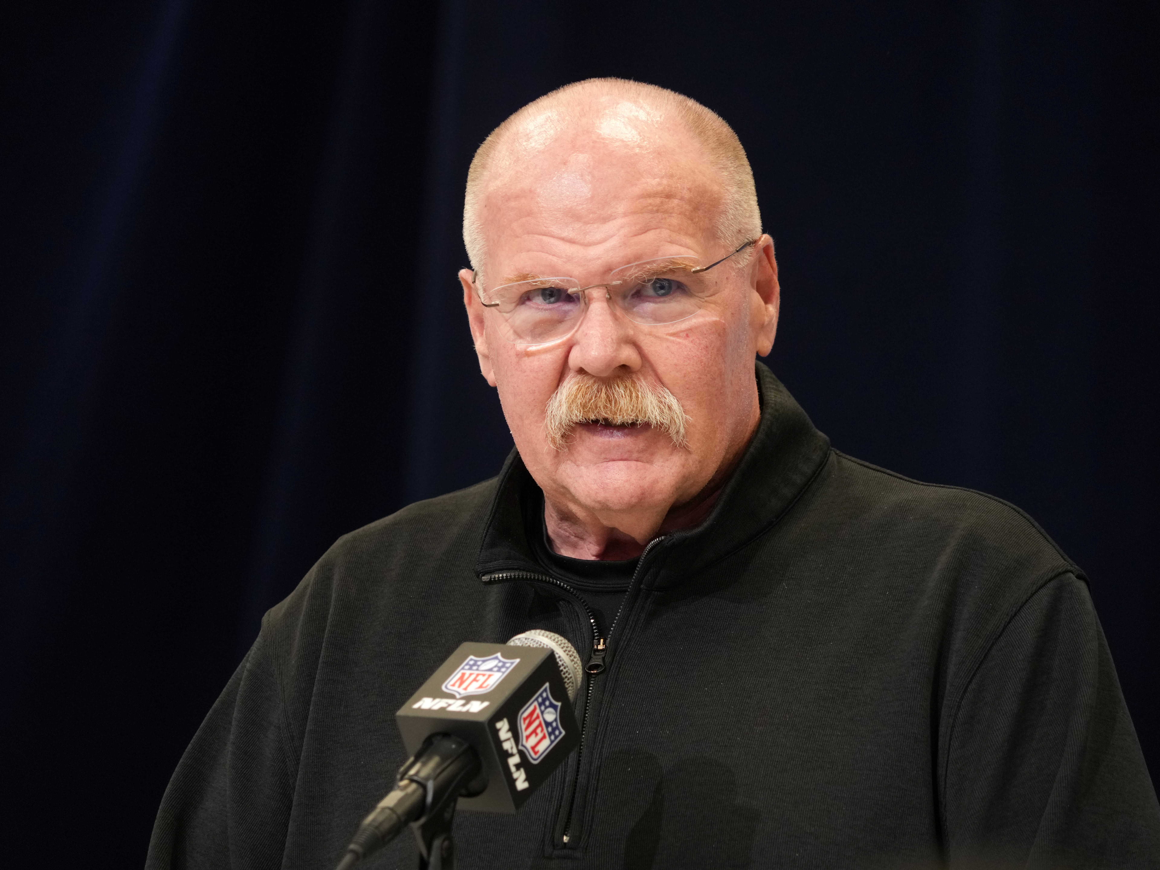 Kansas City Chiefs HC Andy Reid.
