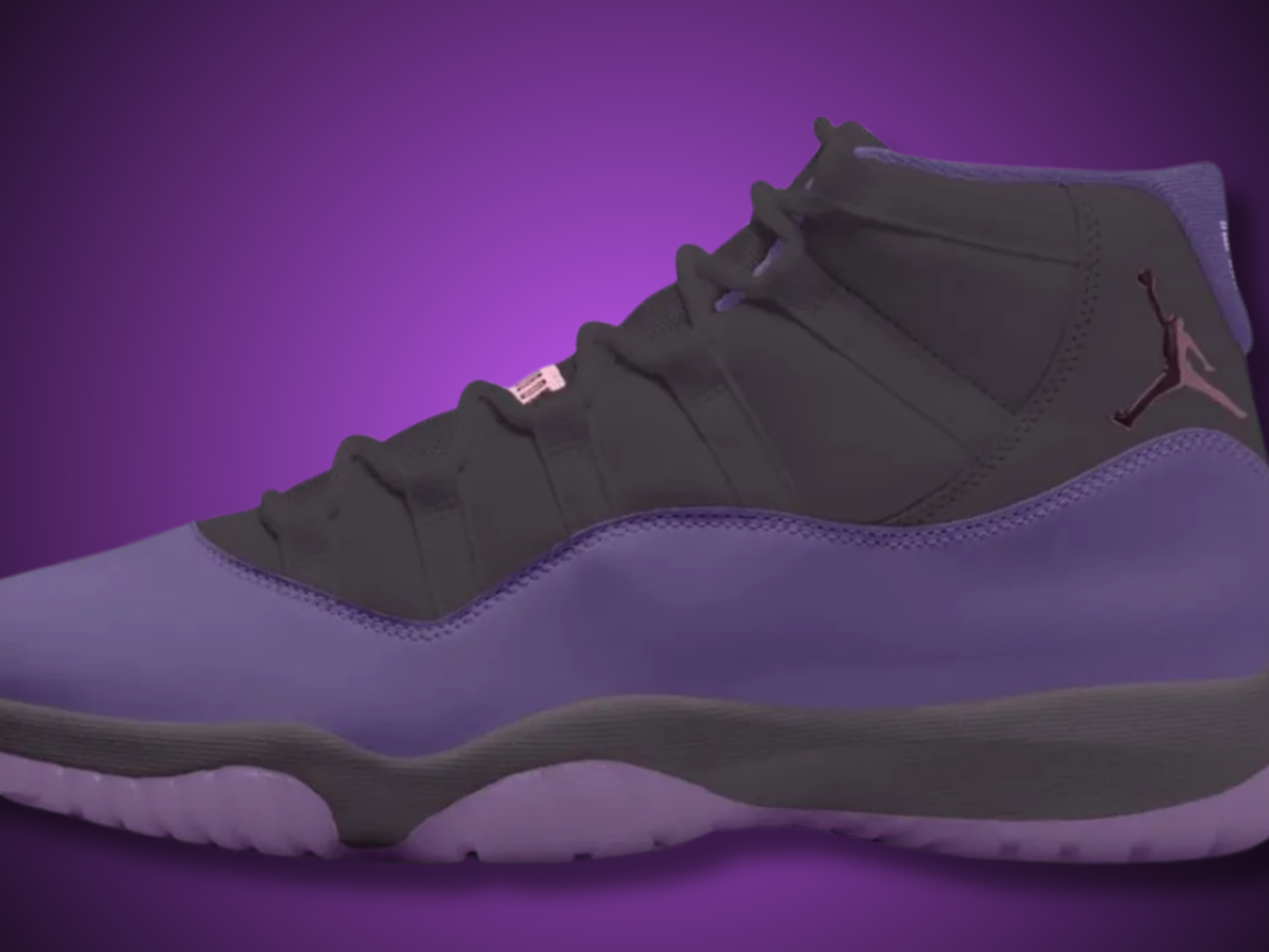 purple jordans that just came out