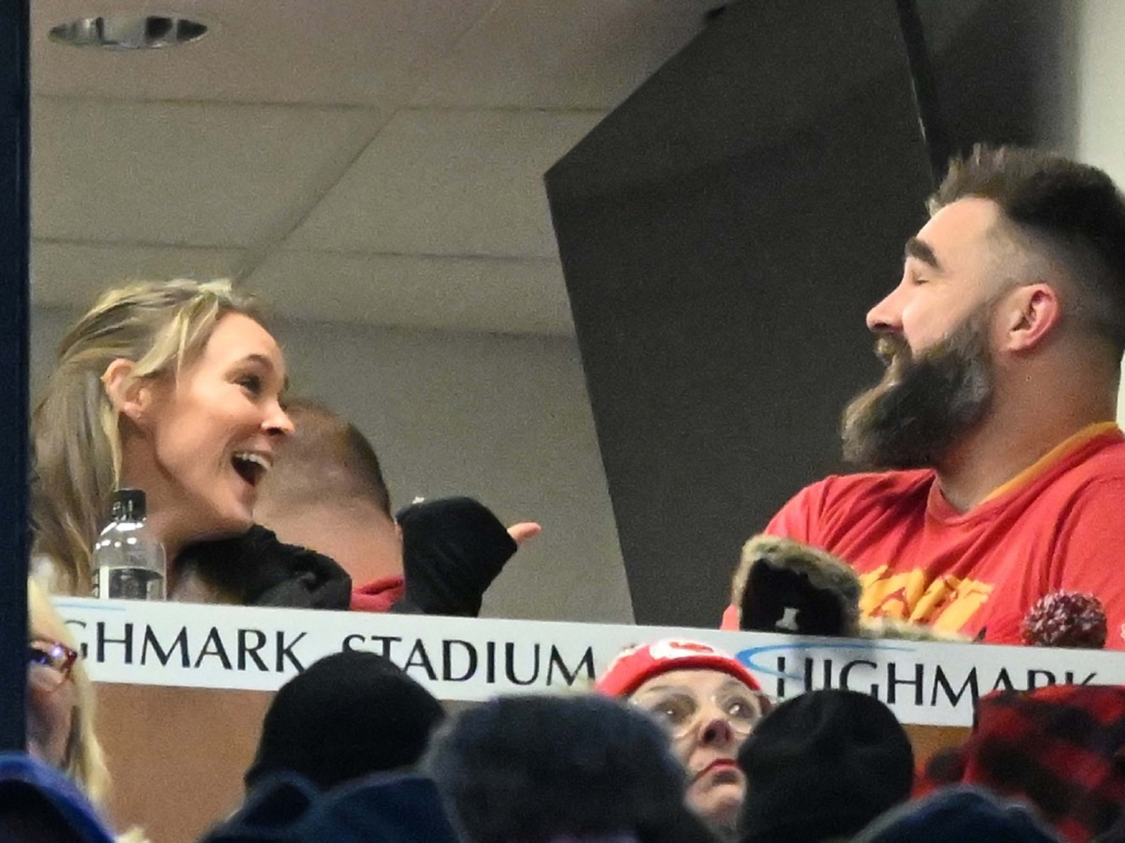 Jason Kelce and wife Kylie Kelce