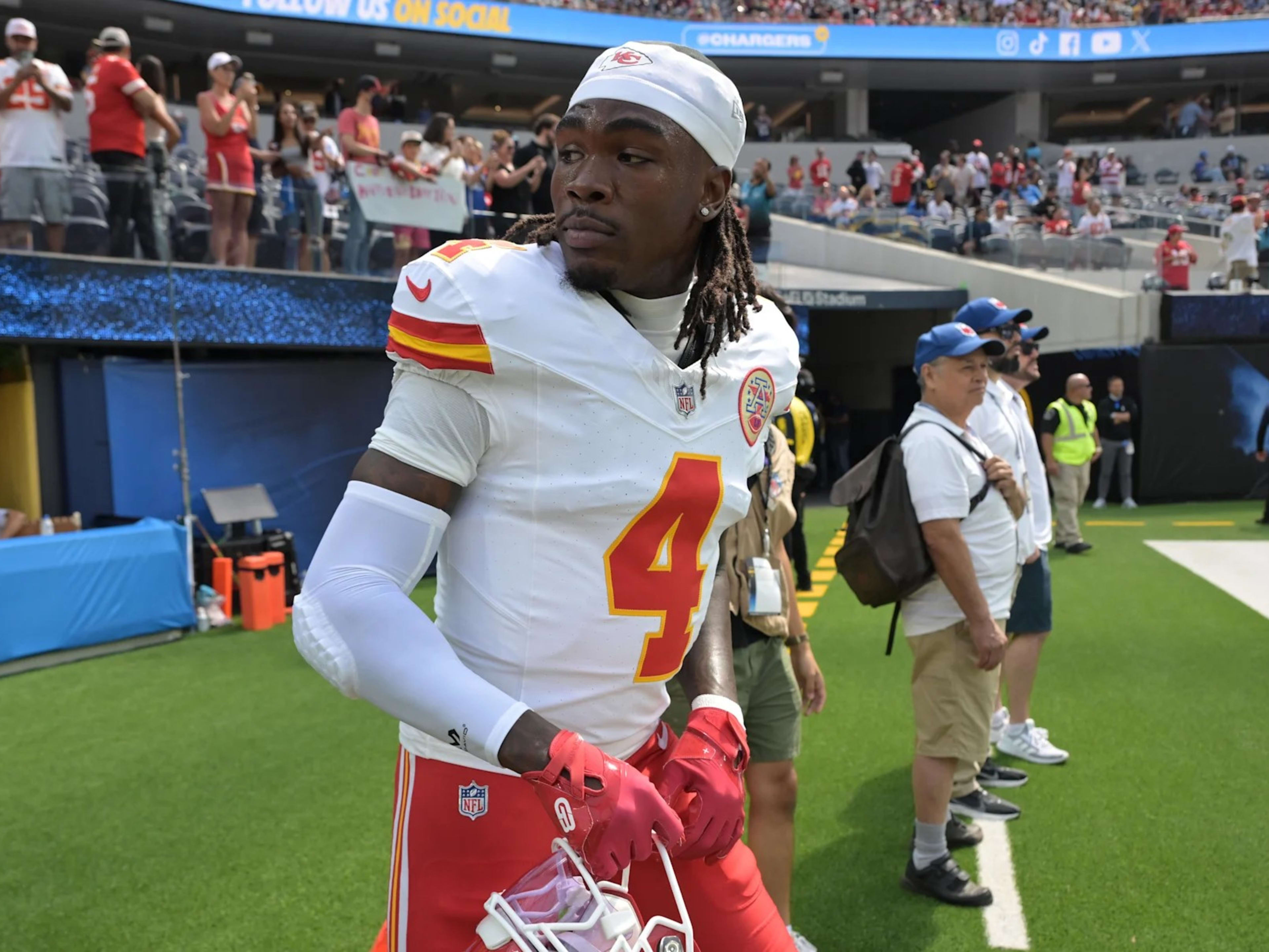 Chiefs' Rashee Rice 'Excited' To Hit The Field In Training Camp - Athlon  Sports