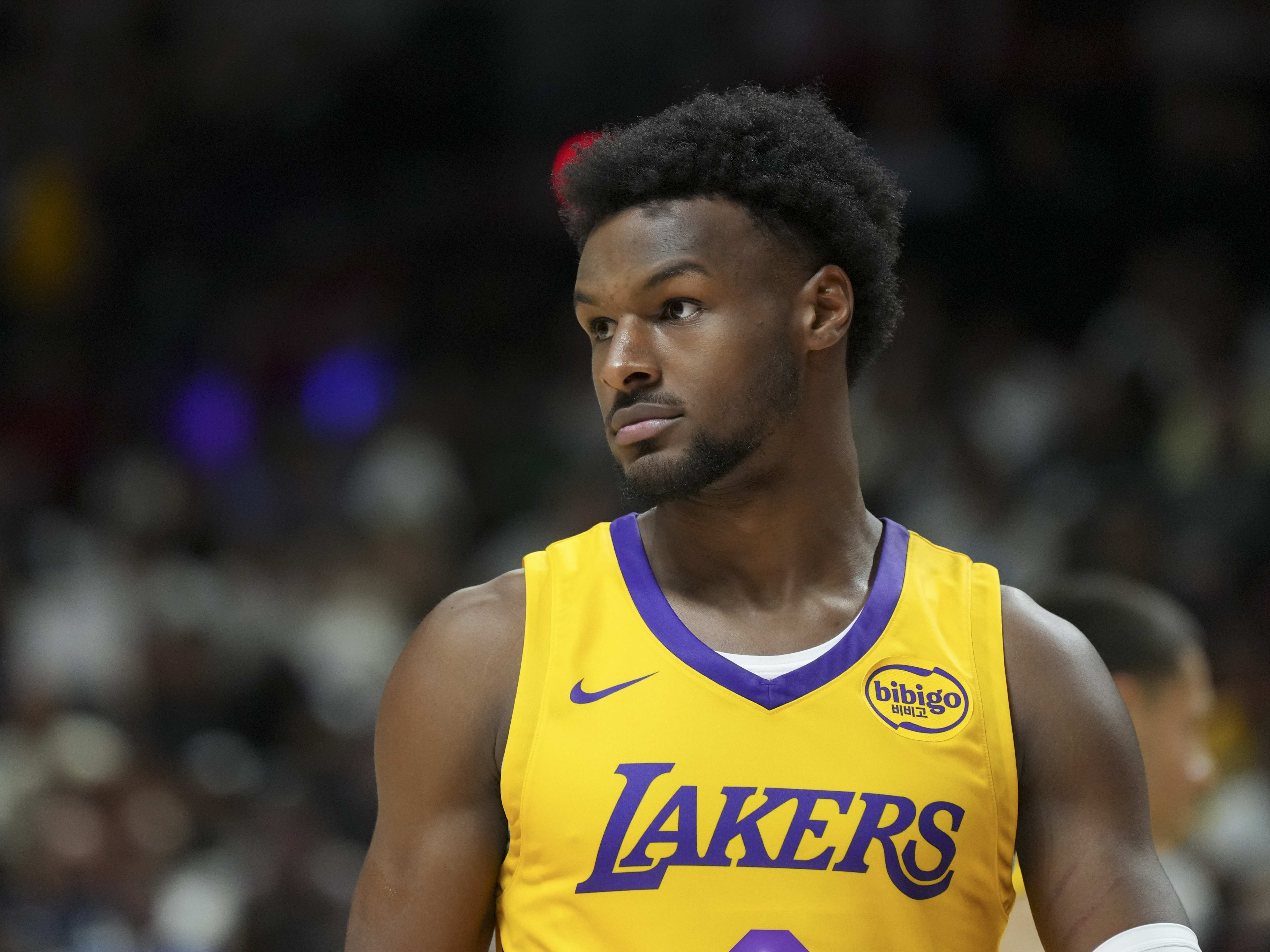 Bronny James Faces Criticism From Dan Patrick After Luka Doncic Press  Conference Decision - Athlon Sports