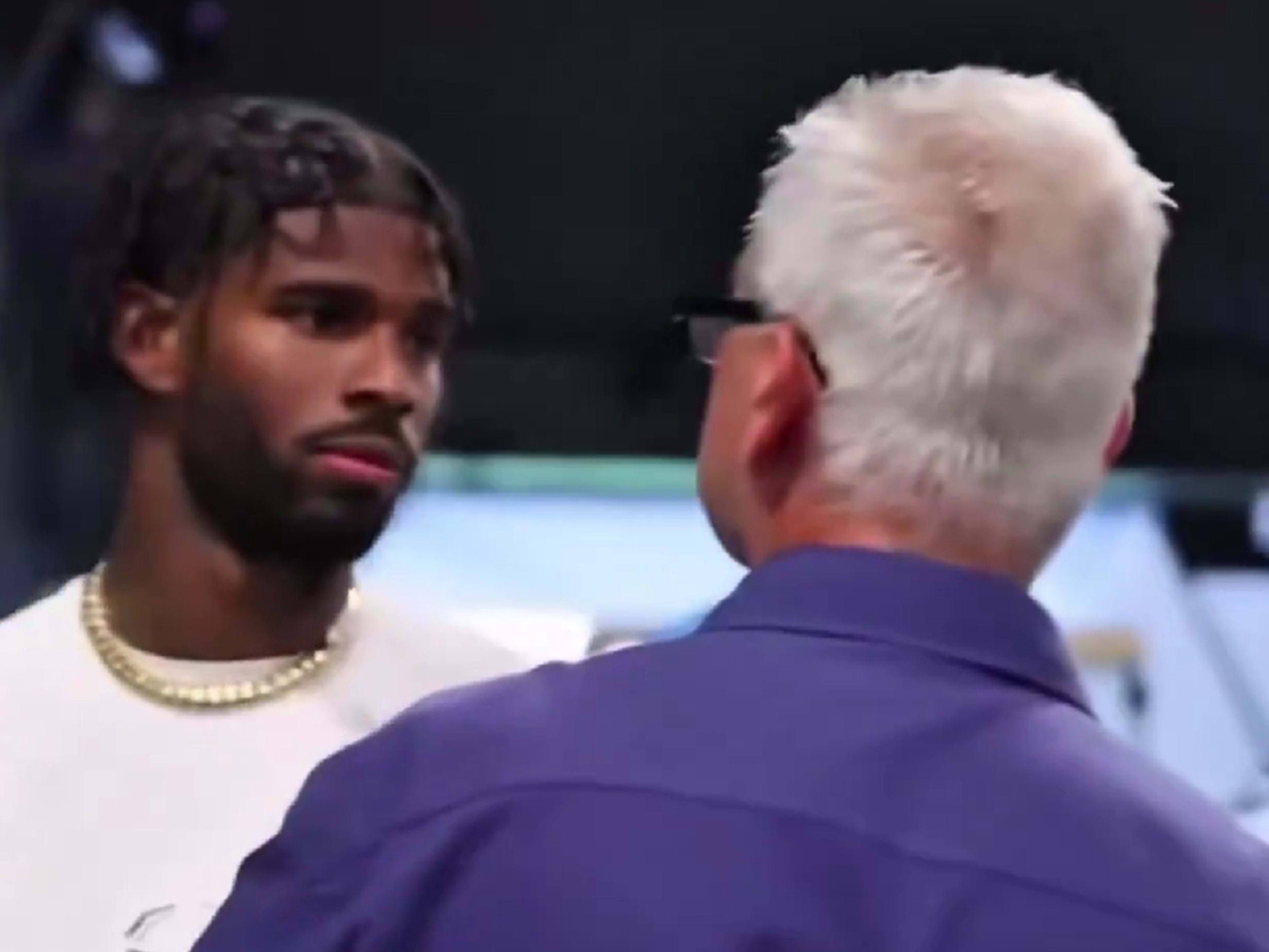 Shedeur Sanders Confronts Cleveland Journalist for 'Negative' Reporting in Tense Video - Athlon Sports