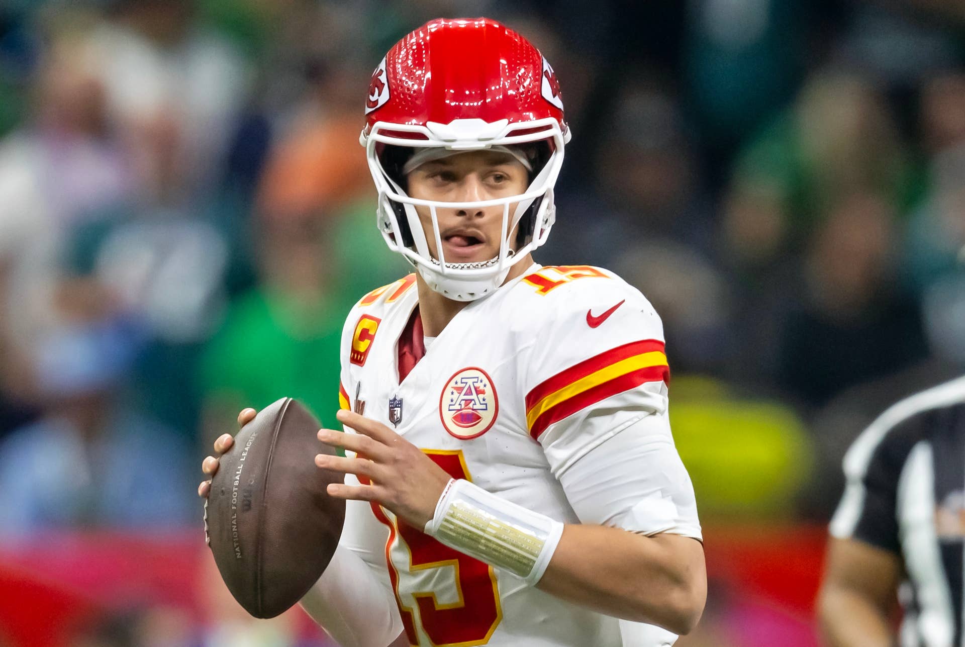 Kansas City Chiefs quarterback Patrick Mahomes