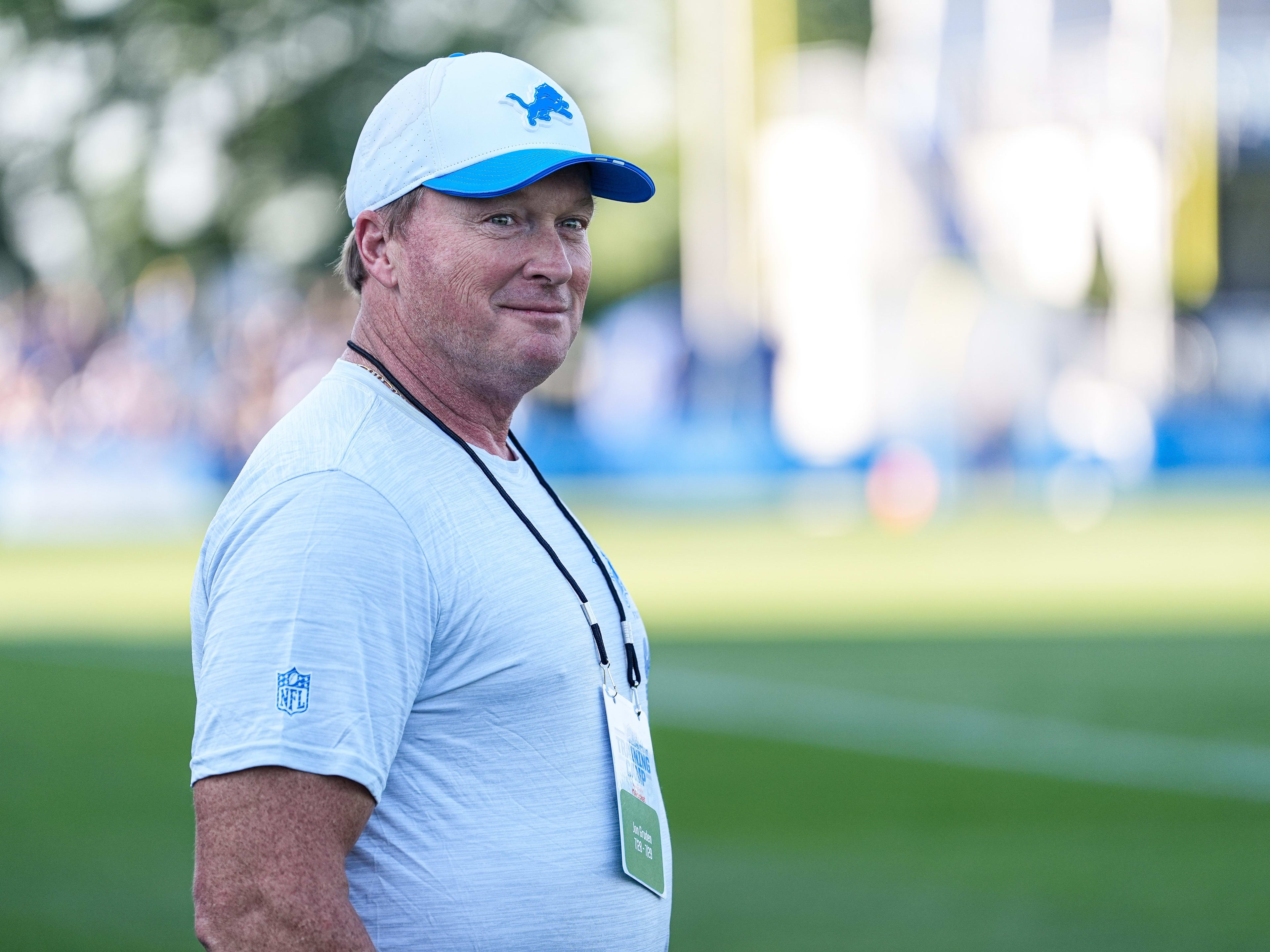 Former NFL head coach Jon Gruden in 2025
