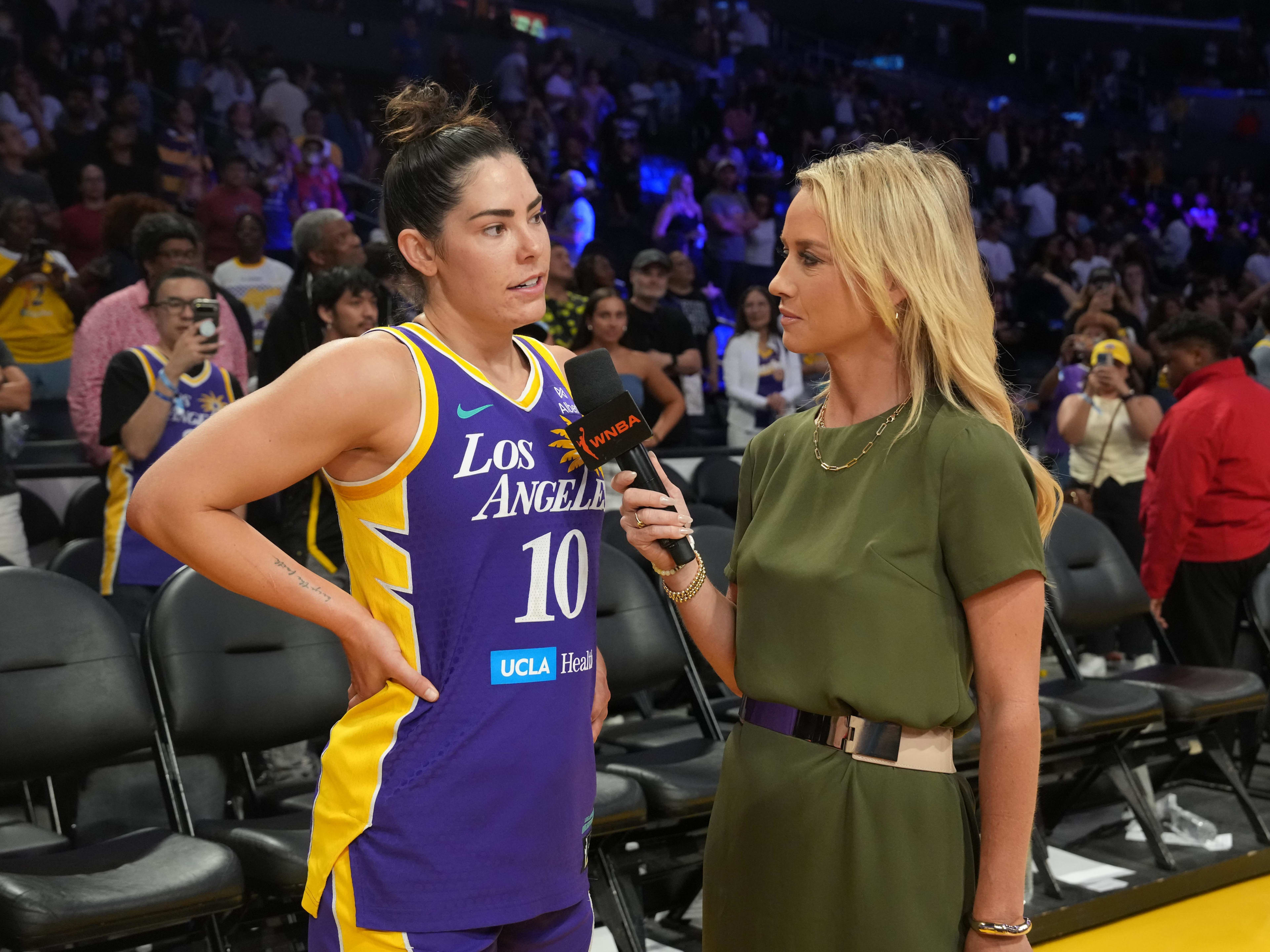 Kelsey Plum's Explicit Postgame Interview Leaves WNBA Fans Stunned - Athlon Sports