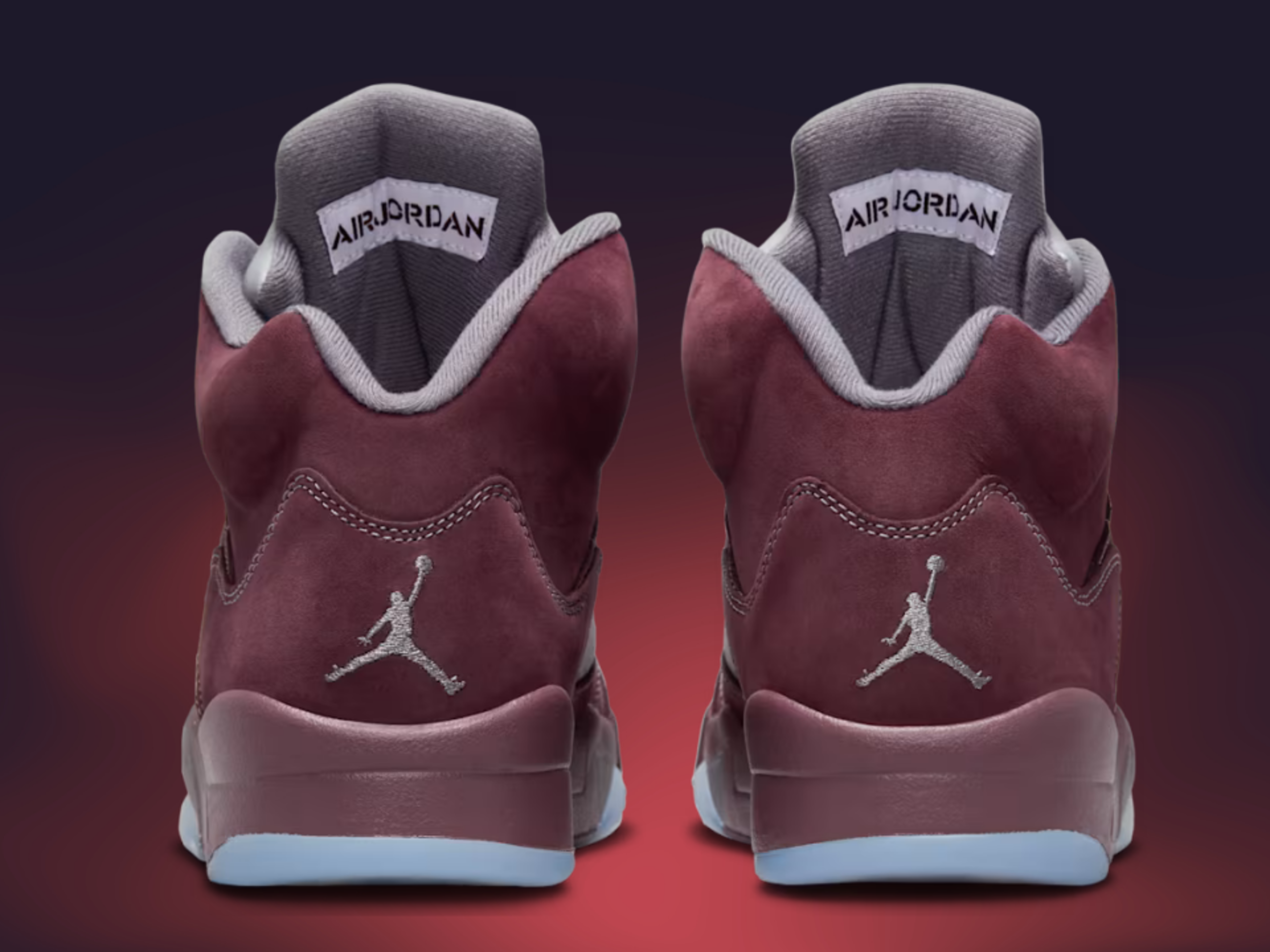 jordan v burgundy