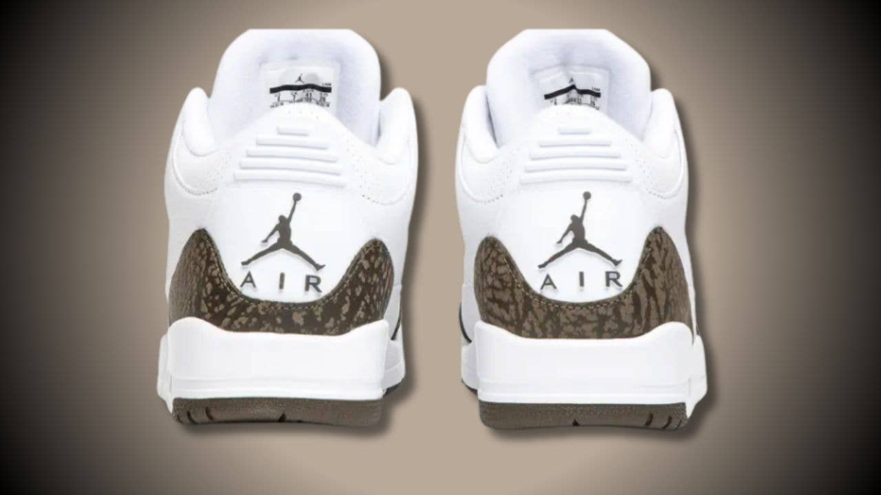 Nike Air Jordan 3 Retro Mocha 2018 White Brown 136064-122 Mens Size 15 Rare Air Jordan 3  main image 2