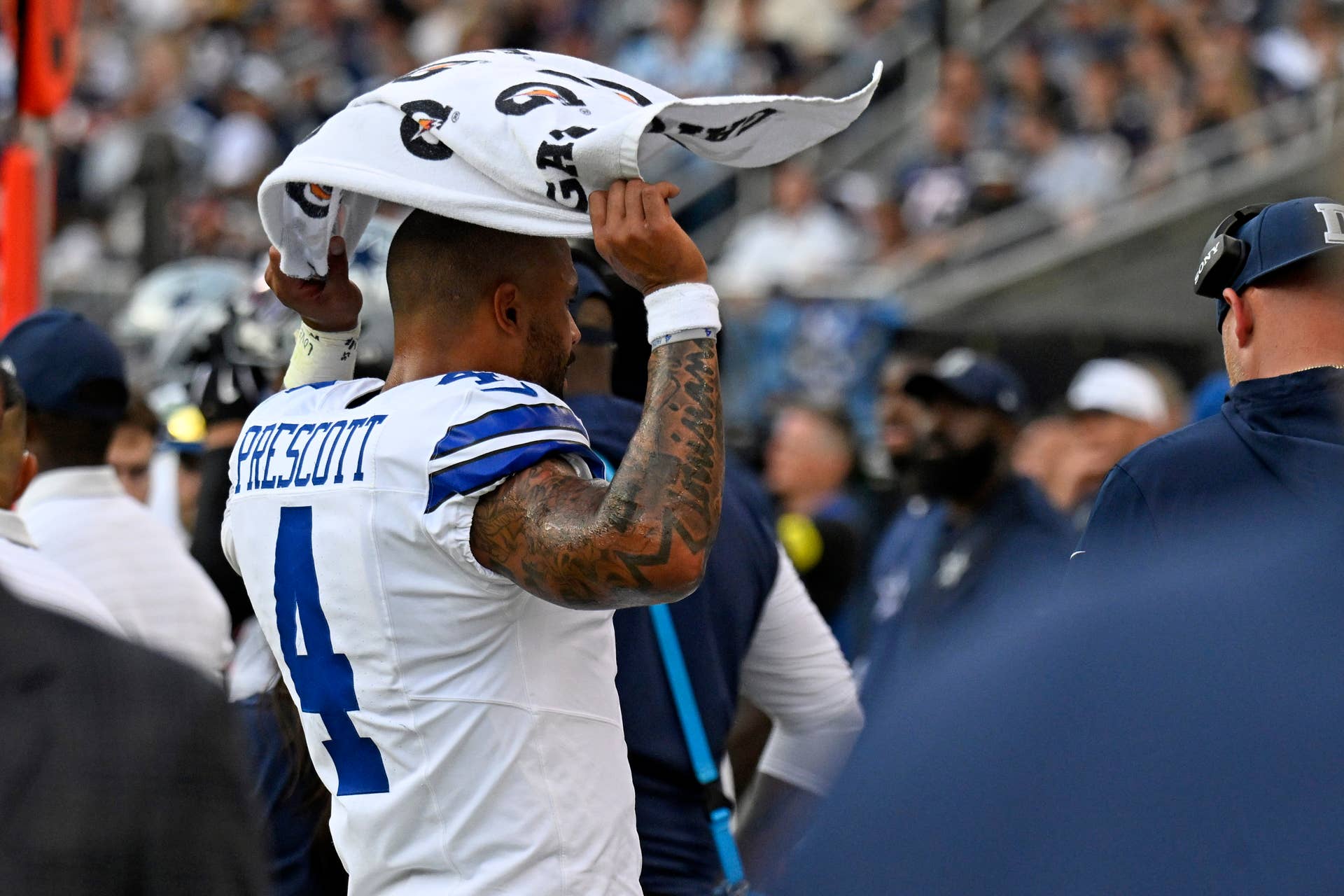 Dak Prescott Doesn't Hold Back on Being Pulled During Cowboys-Bears -  Athlon Sports