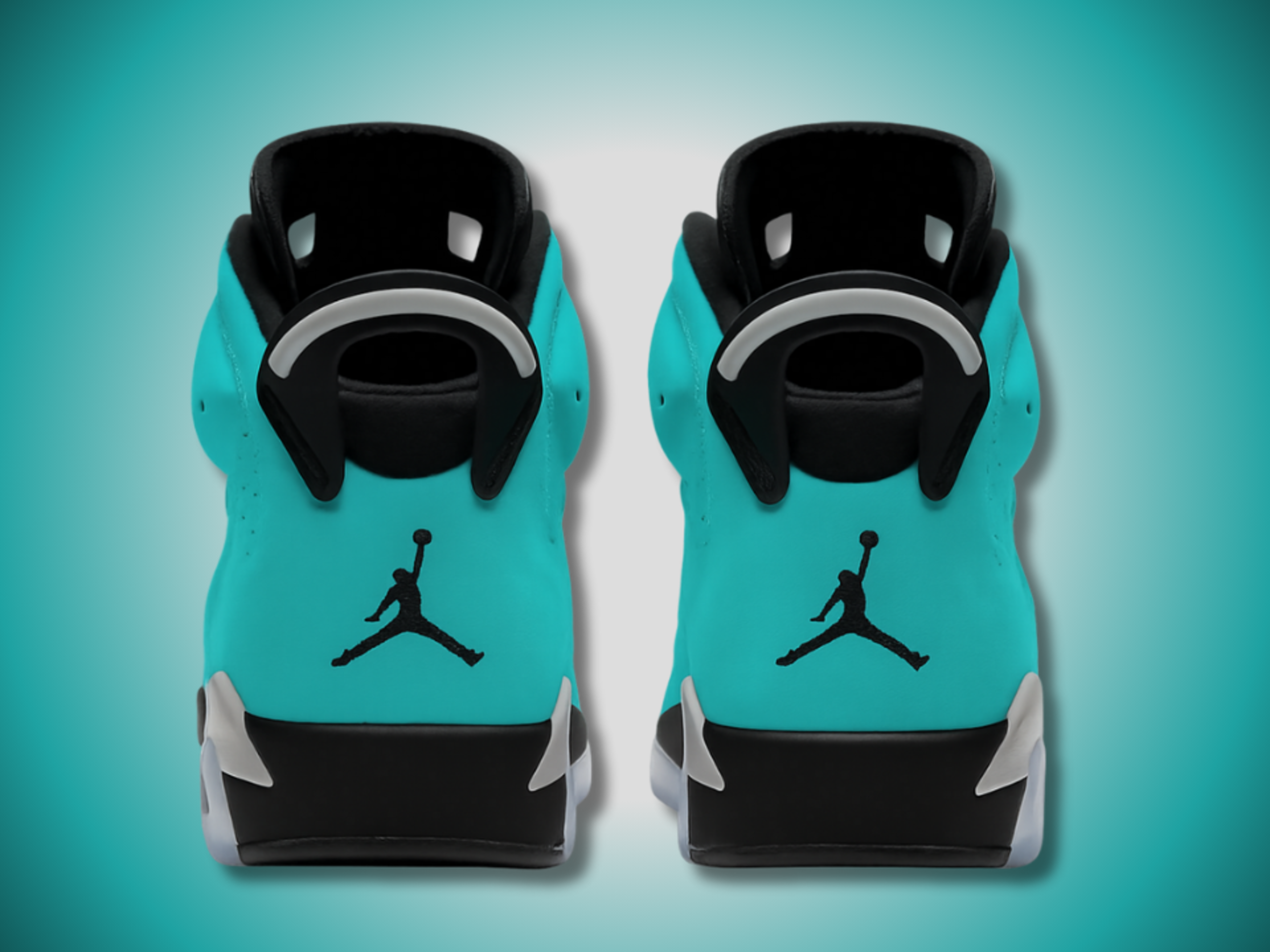 air jordan 6 teal