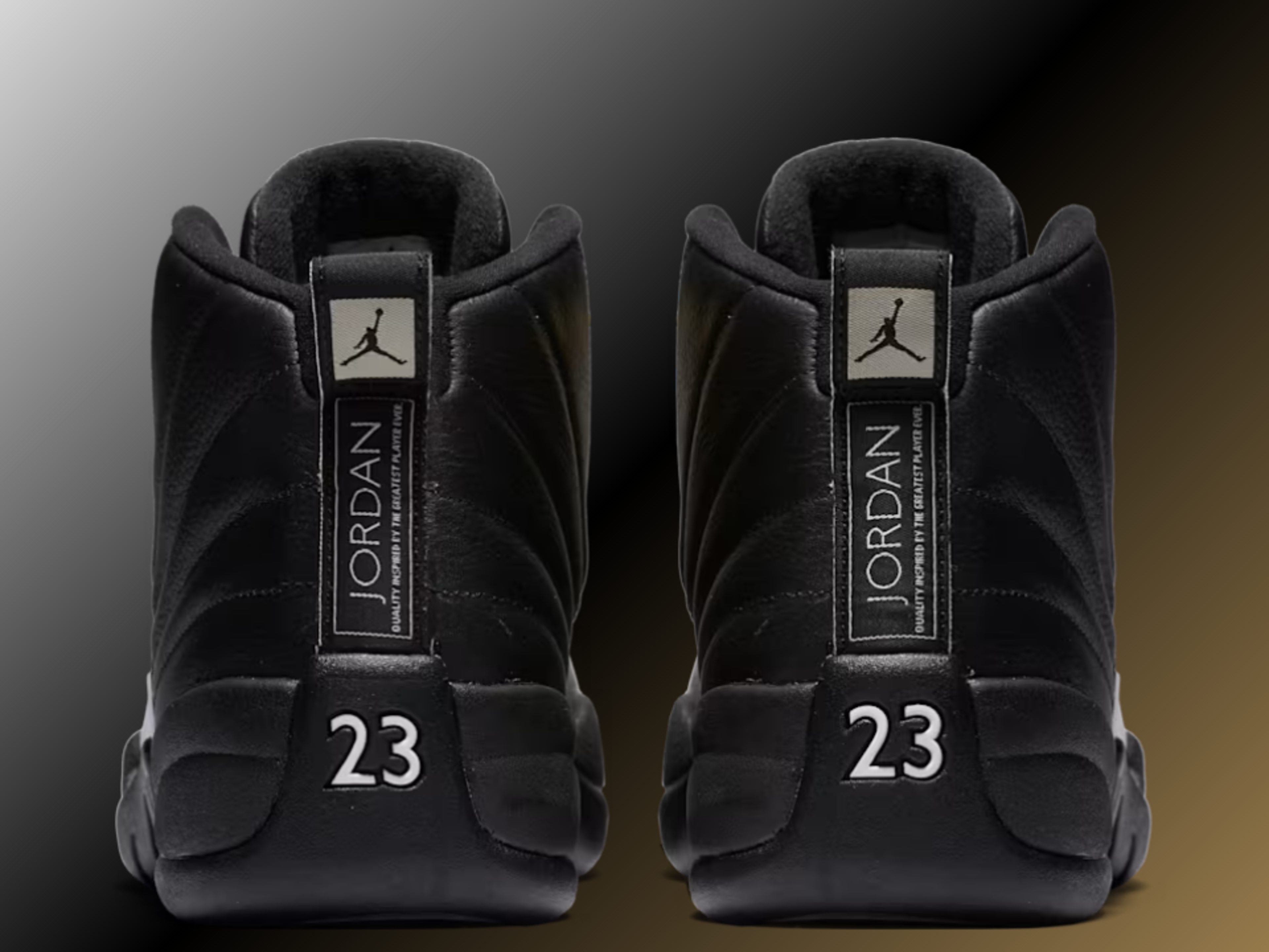jordan 12 full black