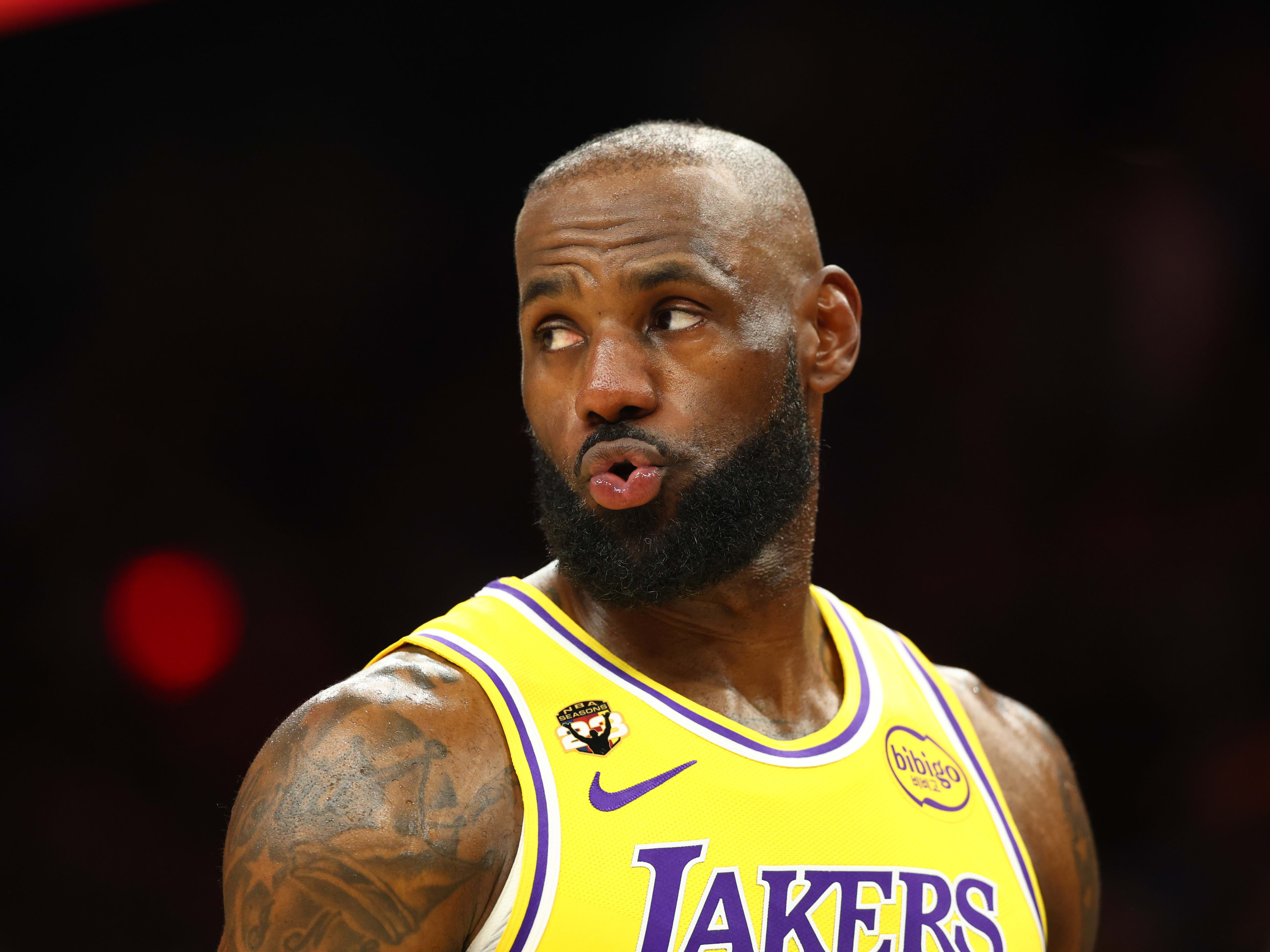 nba news lebron james lakers
