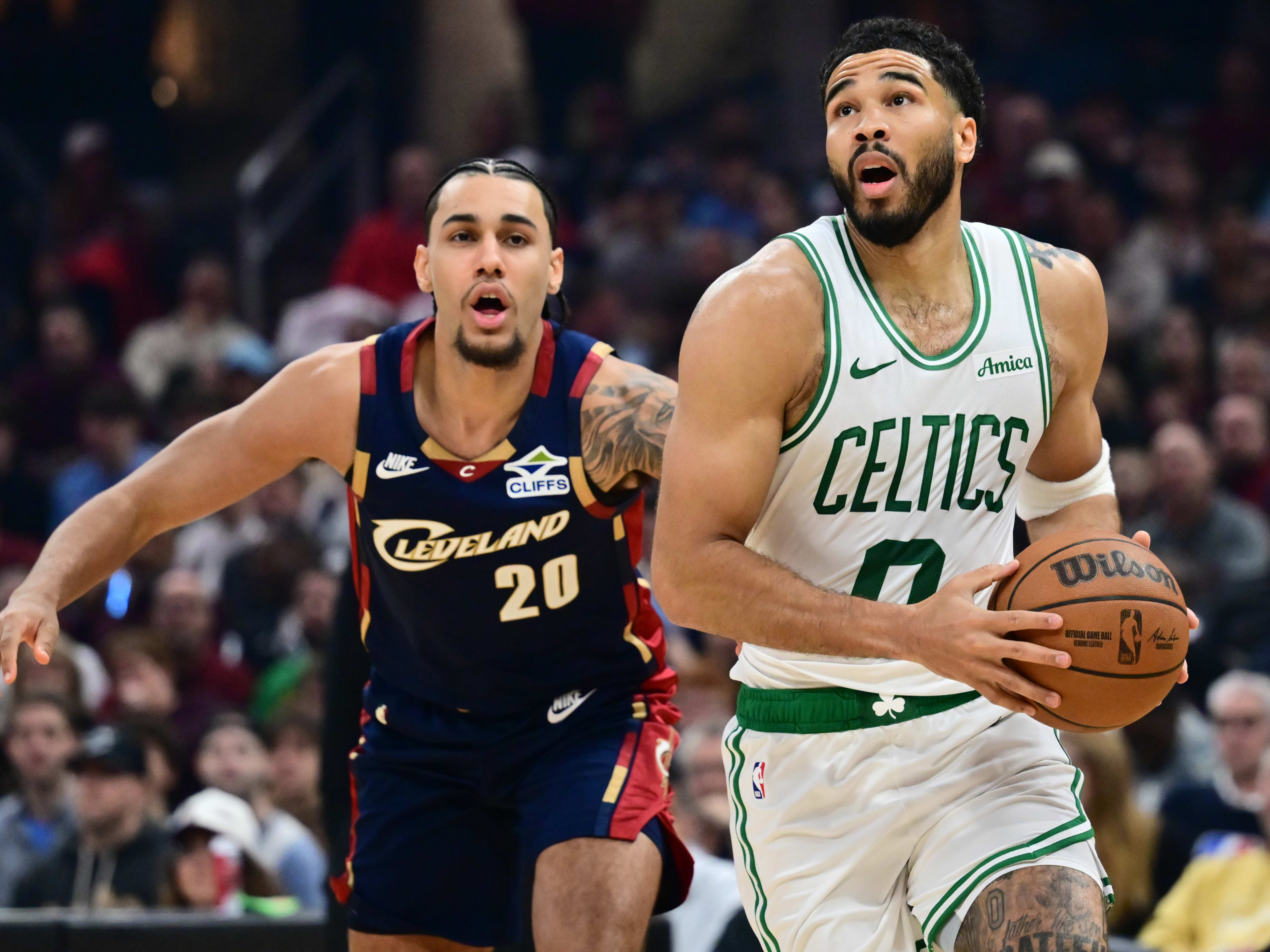 Boston Celtics star Jayson Tatum