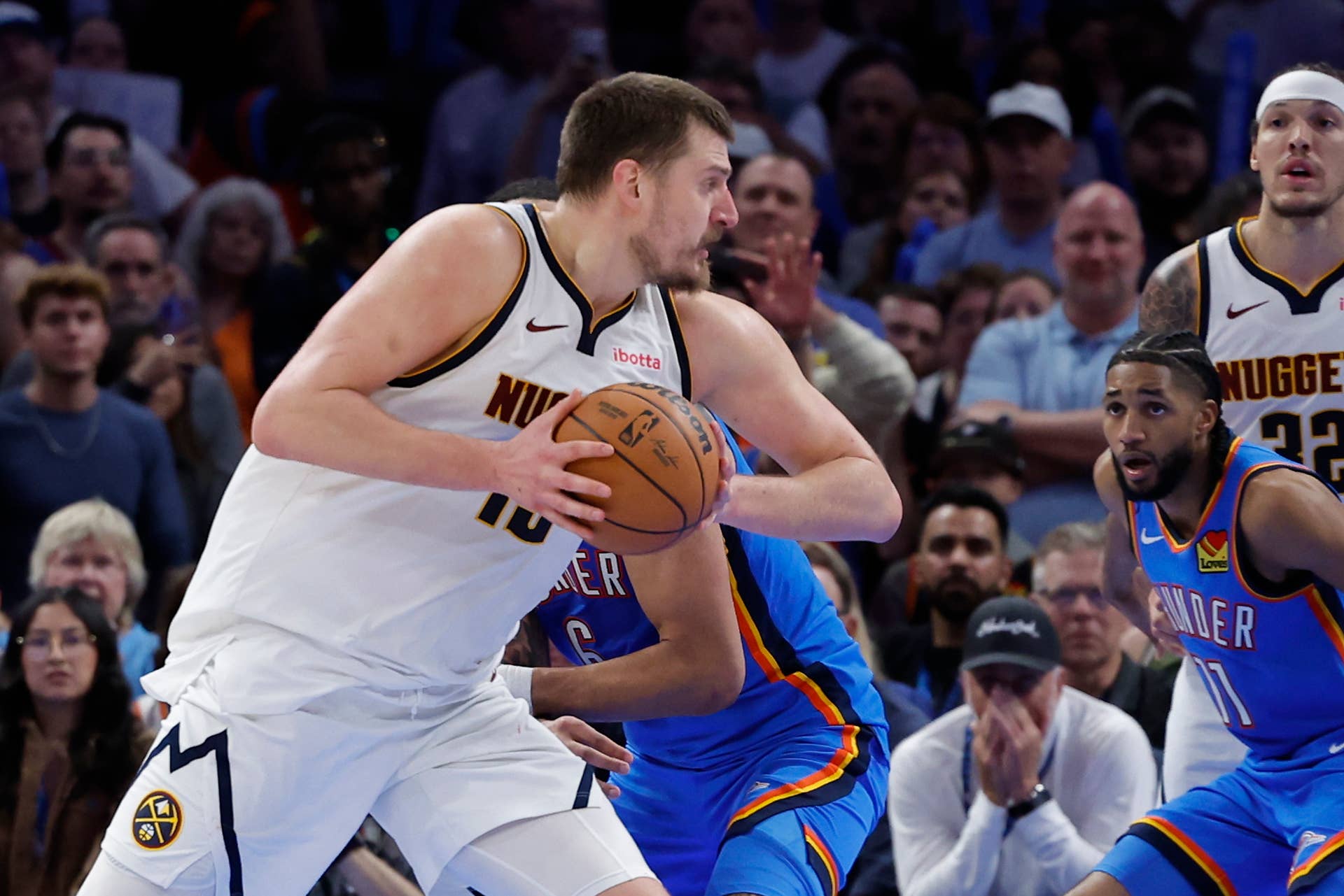 Nikola Jokic Reacts to Shai Gilgeous-Alexander Matching Wilt ...