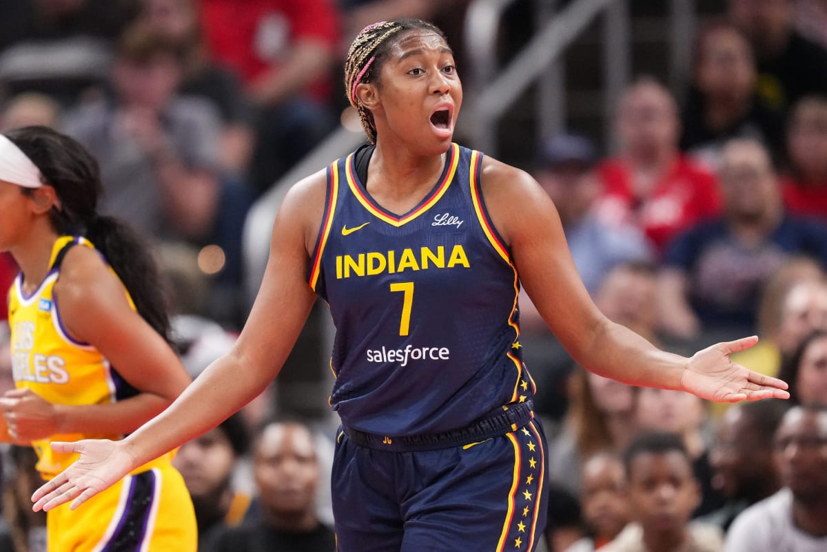 Aliyah Boston Faces Intense Scrutiny After Caitlin Clark, Fever's Third Win - Athlon Sports