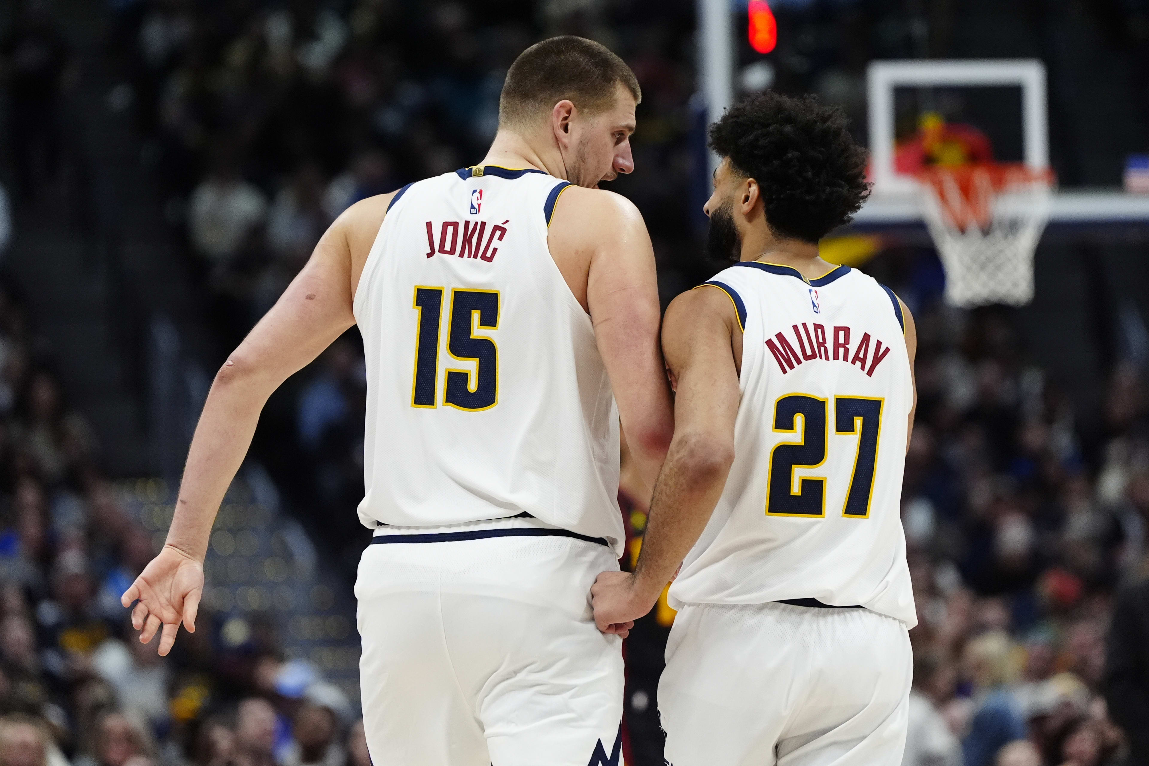 Denver Nuggets stars Nikola Jokic and Jamal Murray
