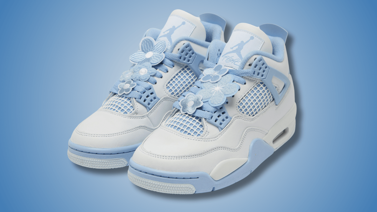 Nike is Giving us Flowers with the Air Jordan 4 'Forget Me Not