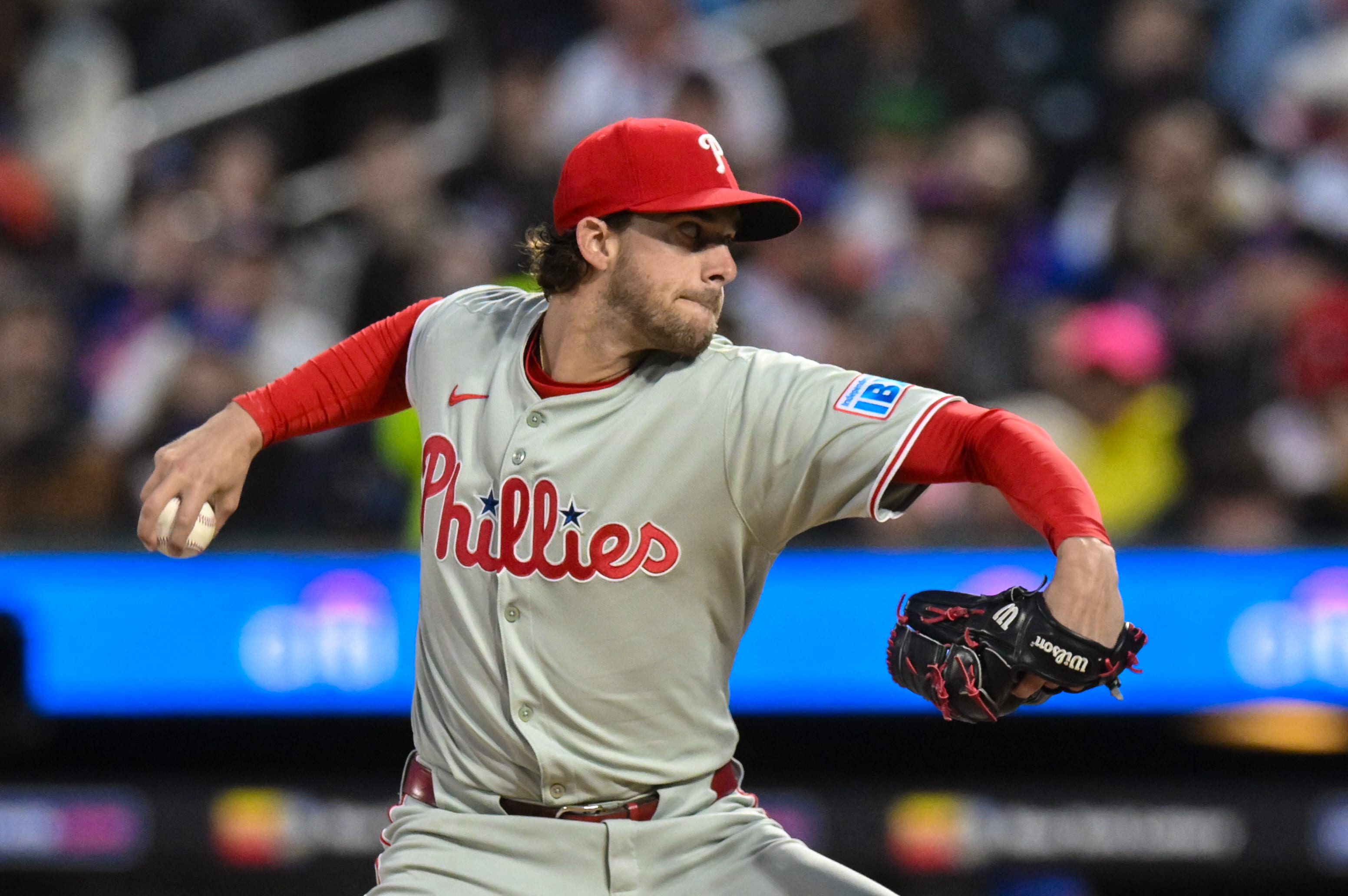 Philadelphia Phillies pitcher Aaron Nola (27)