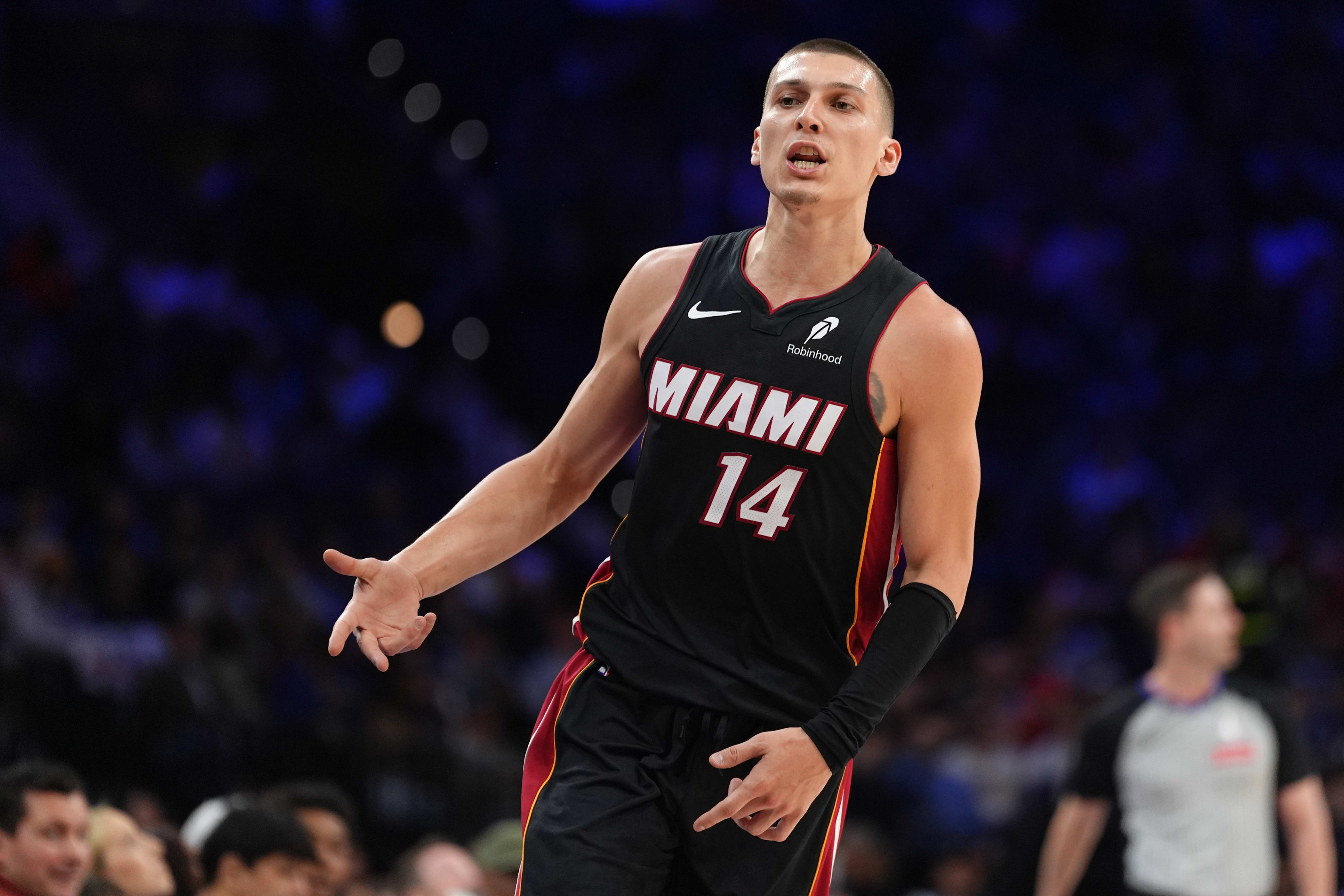 Miami Heat guard Tyler Herro (14)