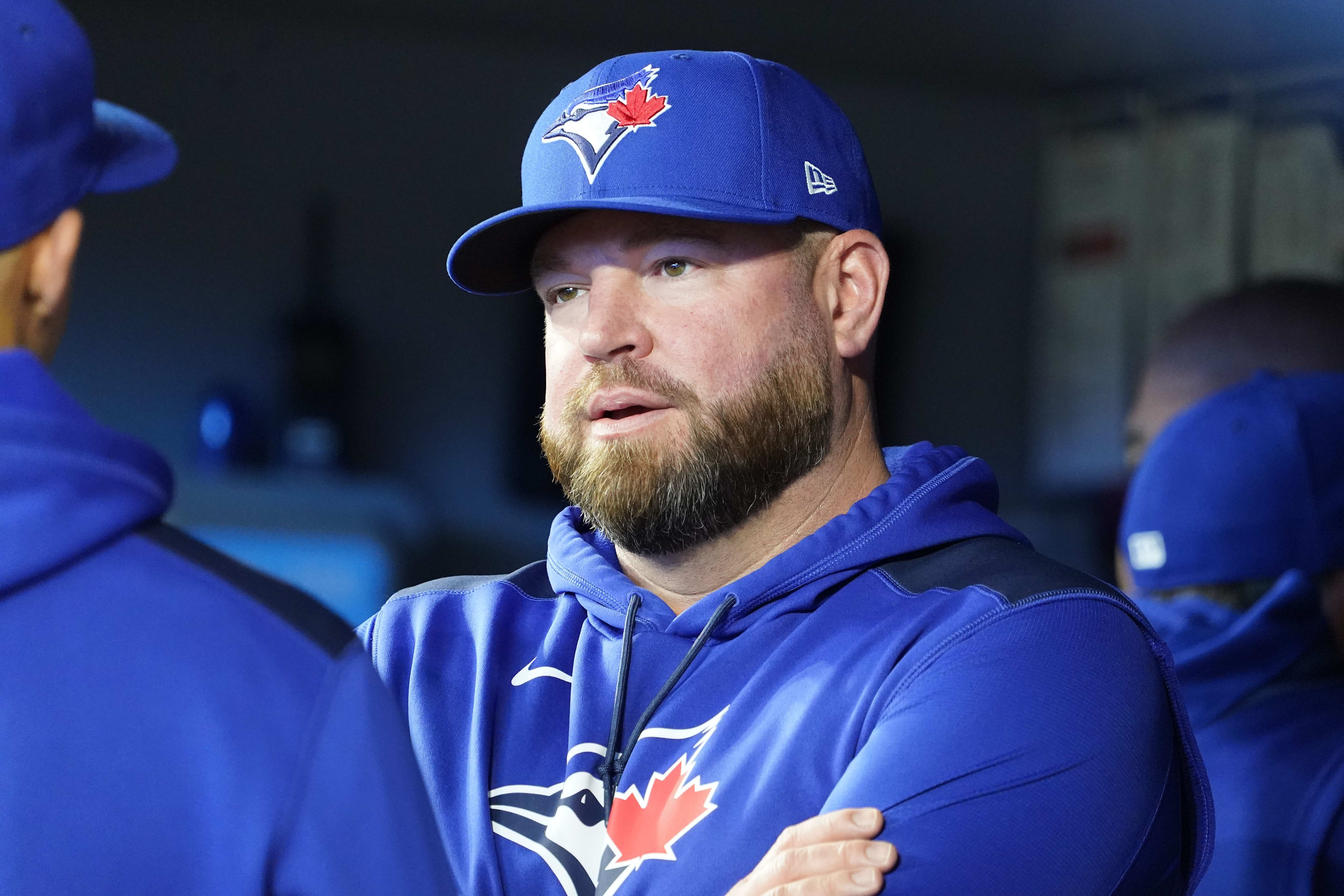 Toronto Blue Jays manager John Schneider (14)