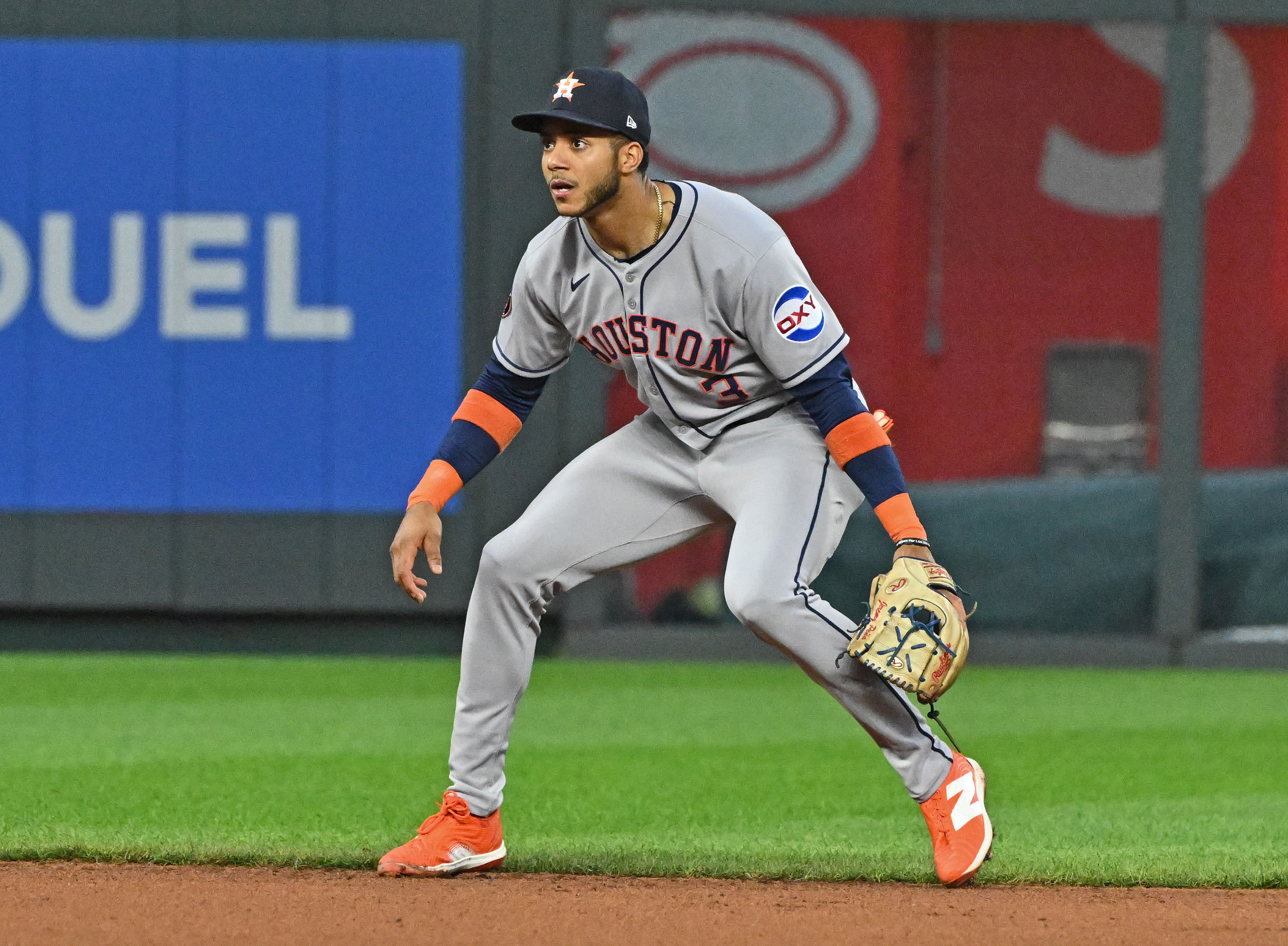 Houston Astros shortstop Jeremy Pena (3)