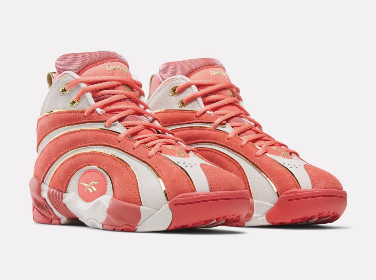 Reebok x Angel Reese ☆ Shaqnosis ‘Sunset Coral’ Angel Reese's Latest Collaboration With Reebok Pays Homage