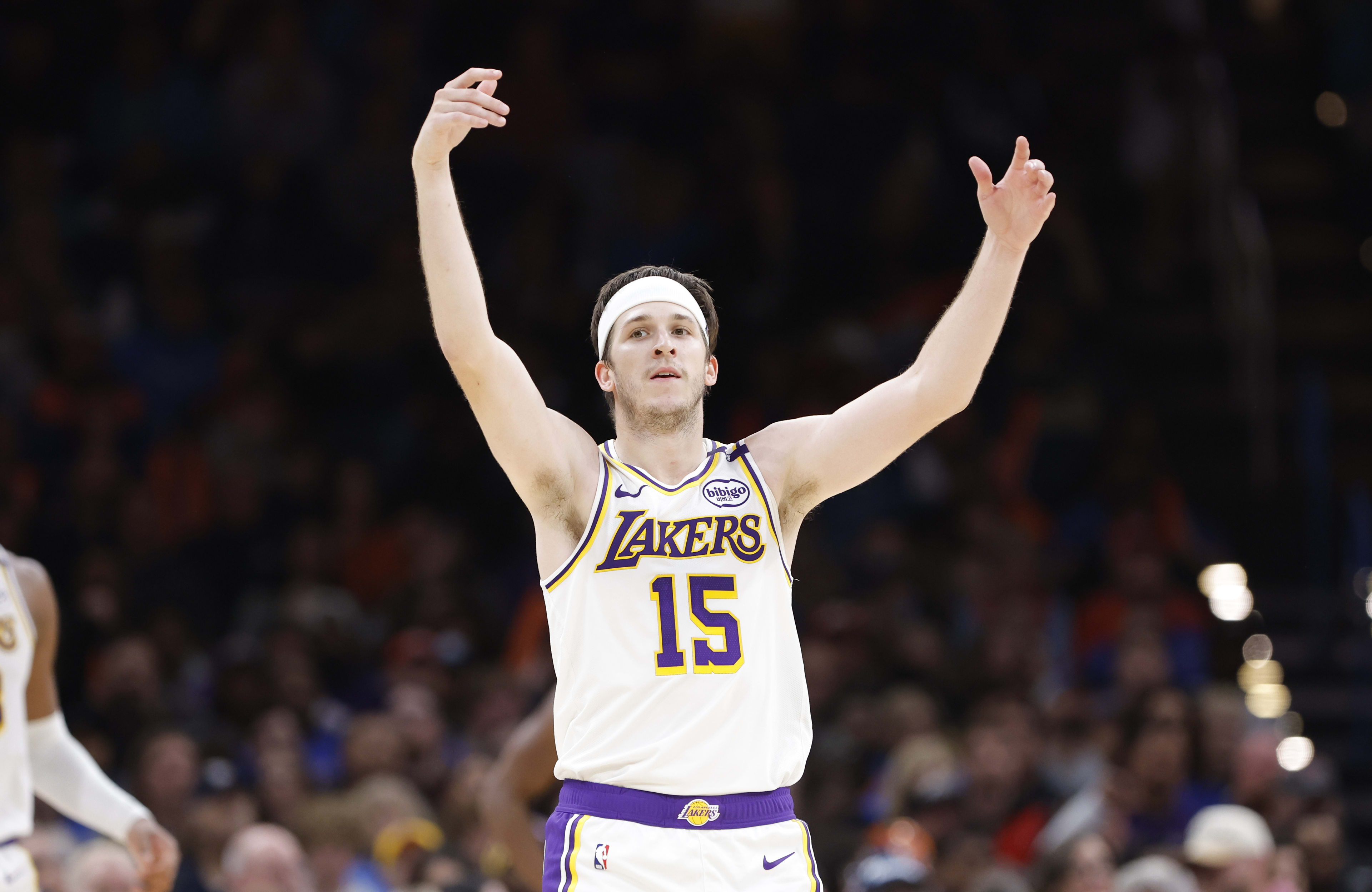 Los Angeles Lakers guard Austin Reaves