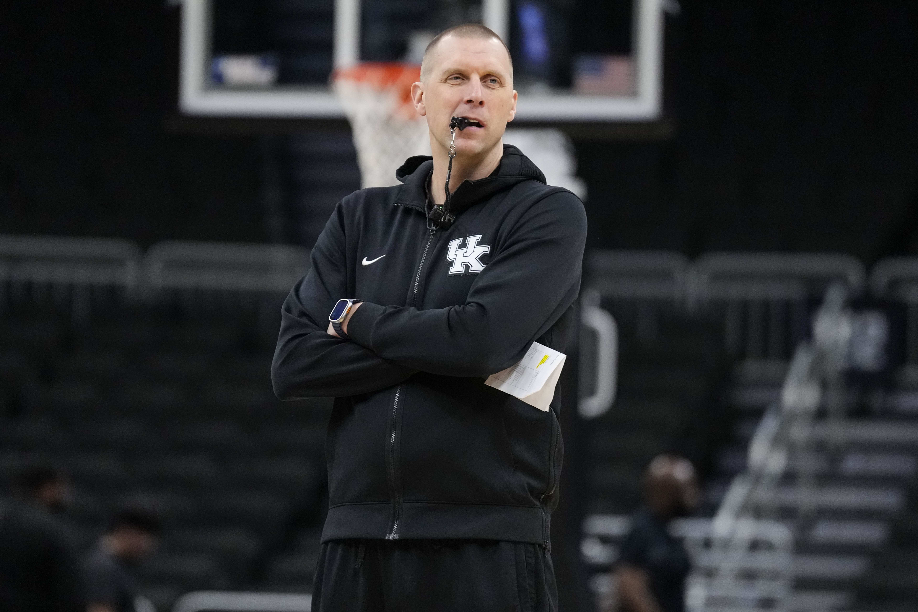 Kentucky Wildcats head coach Mark Pope. Mandatory Credit: Jeff Hanisch-Imagn Images