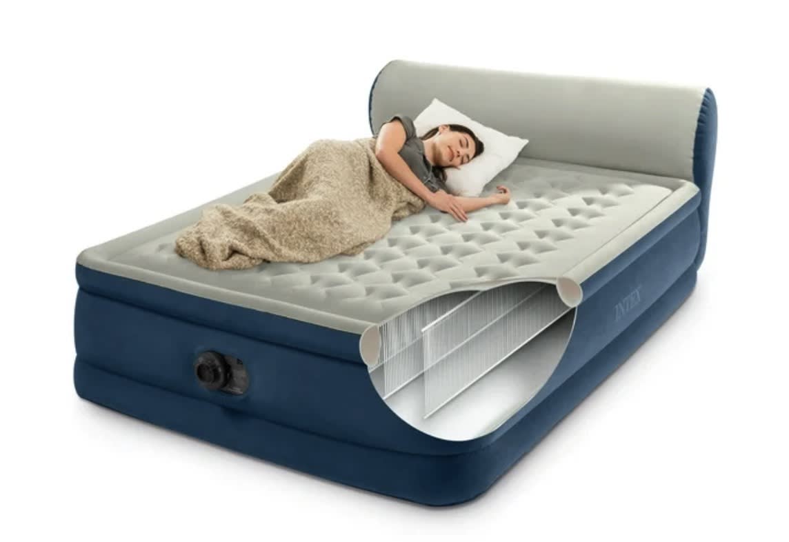 Walmart Selling 'Amazing' Queen Air Mattress with Built-in Pump for $62:  'Perfect for Camping' - Athlon Sports, image size:1144x786