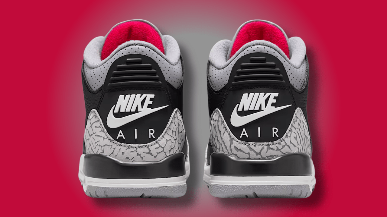 Air Jordan 3 Retro OG 'Black Cement': A Timeless Classic