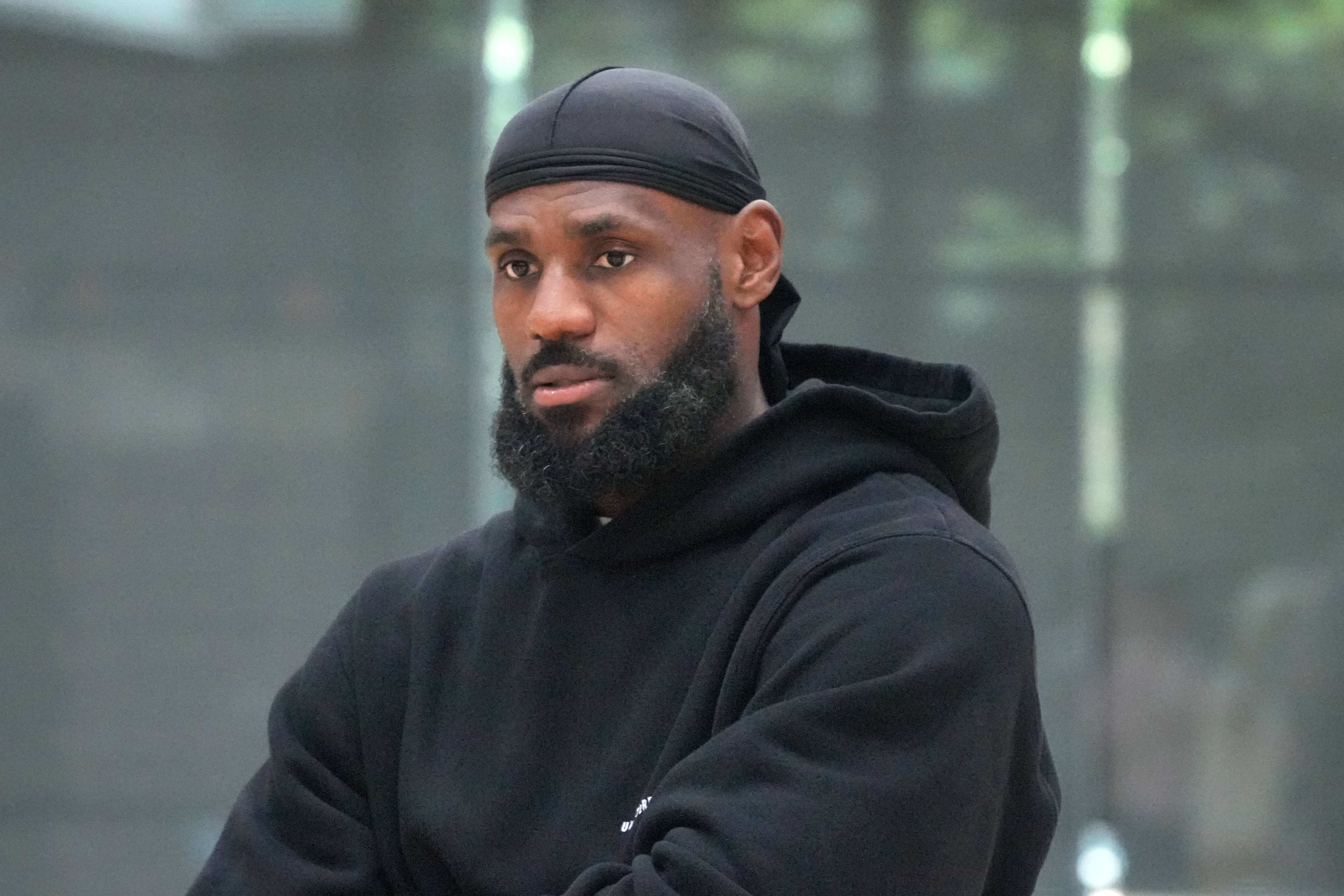 Los Angeles Lakers forward LeBron James (23).