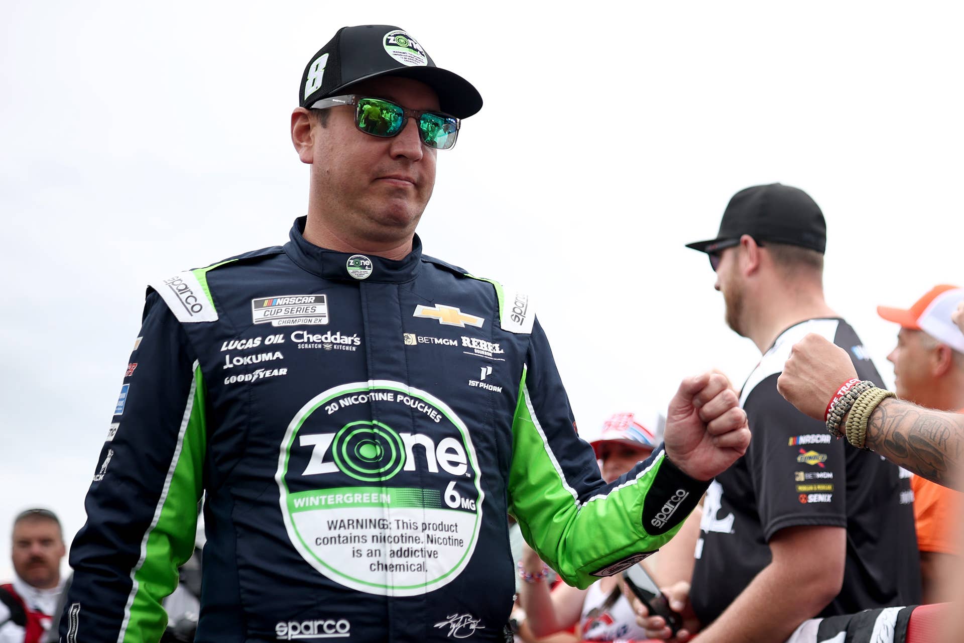 Kyle Busch's Spotter Unexpectedly Calls Out Driver for Letting Others Push Him Around - Athlon Sports
