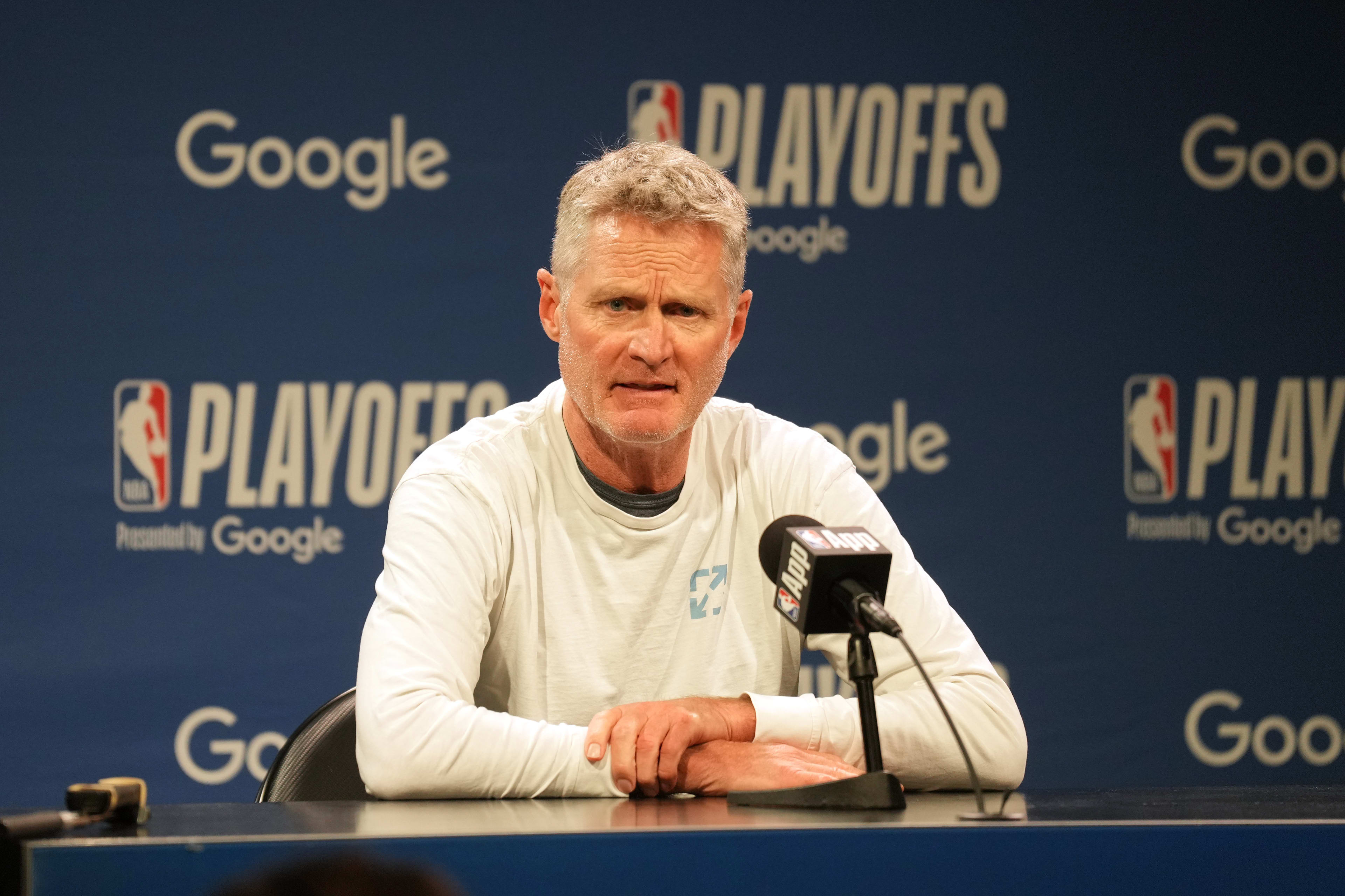 Golden State Warriors head coach Steve Kerr 
