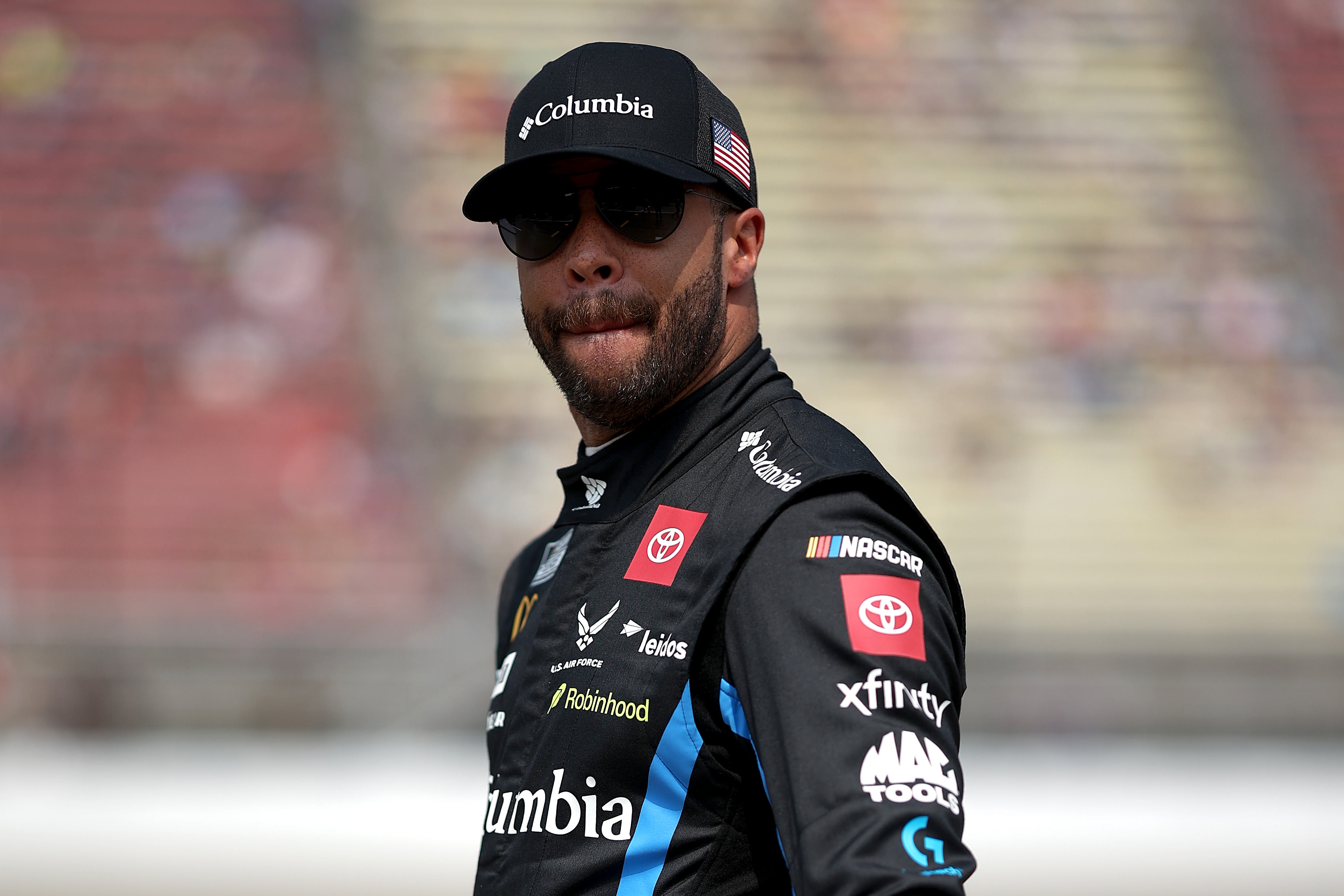 Bubba Wallace Shuts Down Reporters, Refuses to Answers Question About  Future - Athlon Sports