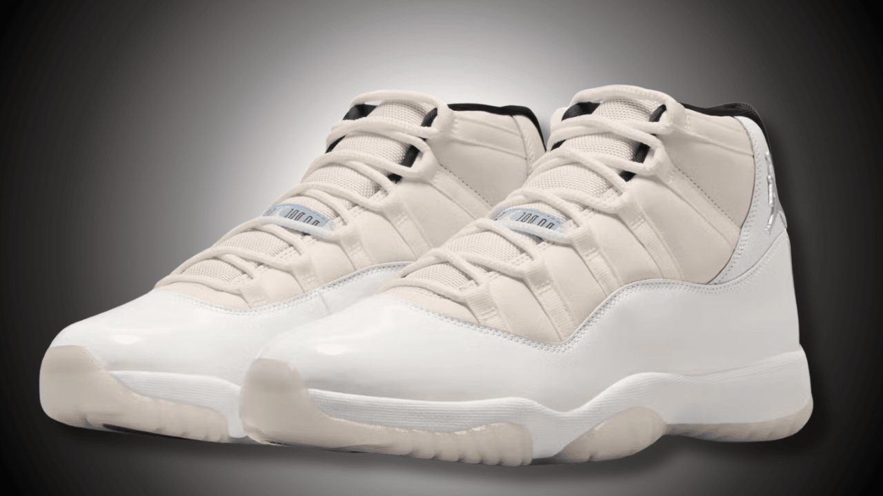 靴 AIR JORDAN 11 RETRO Air Jordan 11 'Football Blue' is an Off-White Version of a