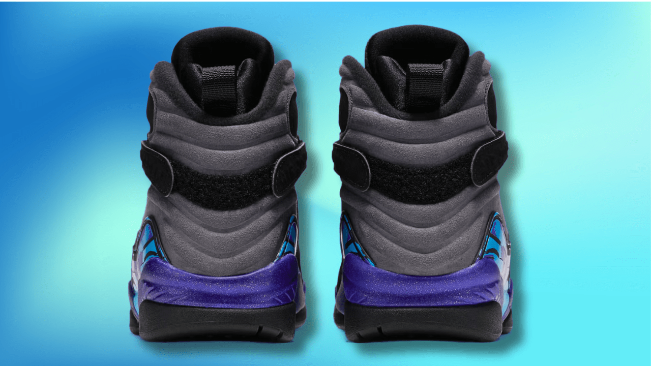 blue and purple jordan 8