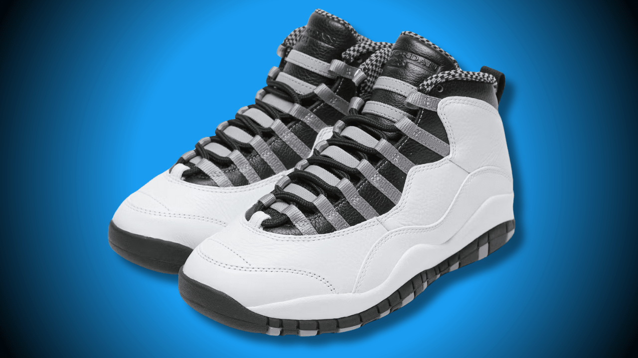 Nike Air Jordan 10 OG \"Steel （2025） Air Jordan 10 OG Steel 2025 - Aug 2025 - HJ6779-104