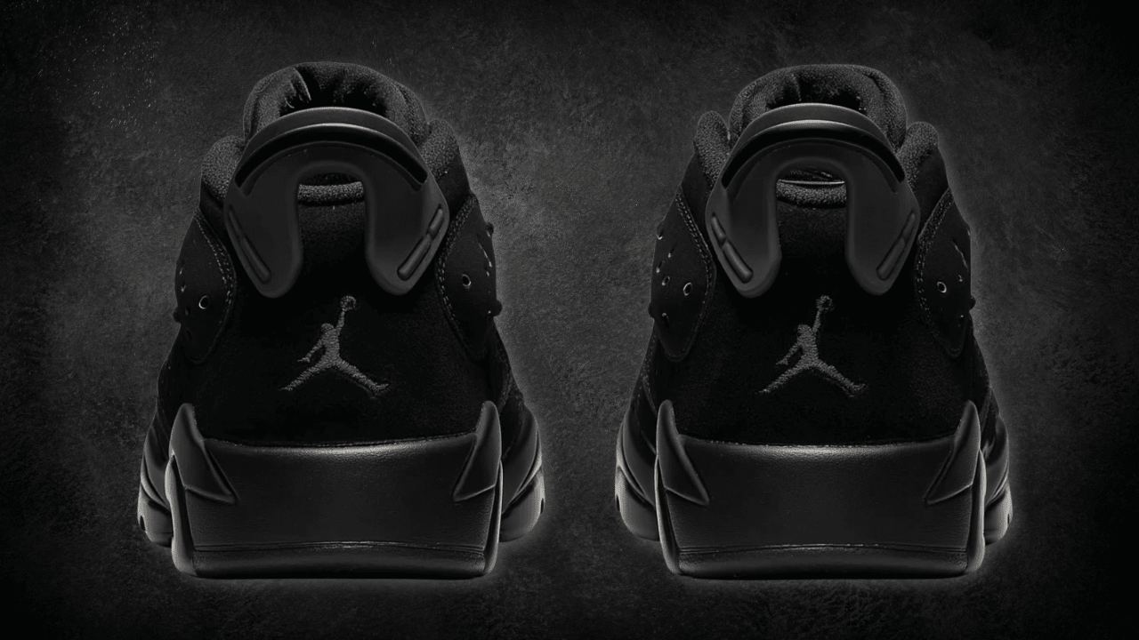 Air Jordan 6 'Blackout' Continues The Black Cat Aesthetic