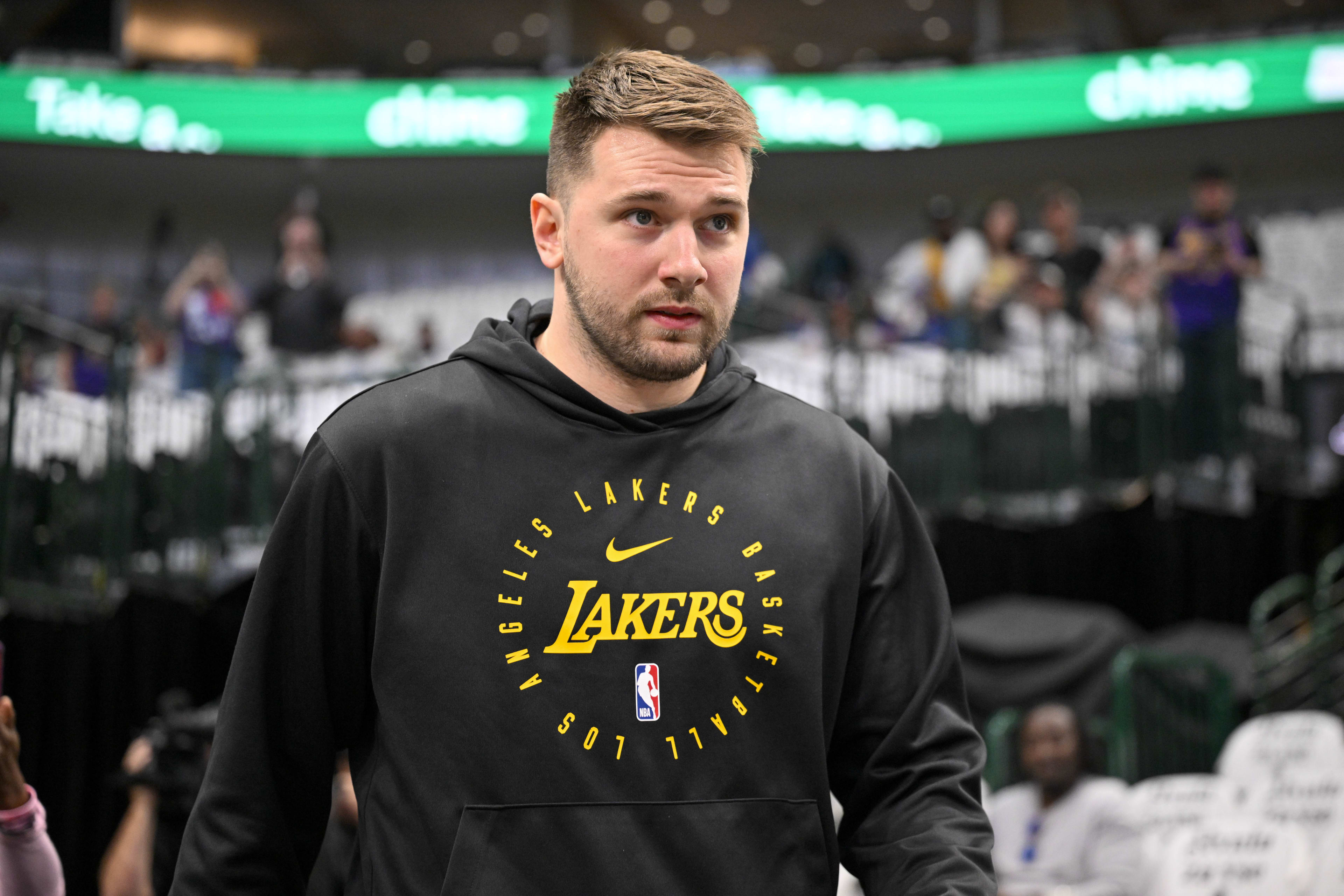 Los Angeles Lakers guard Luka Doncic