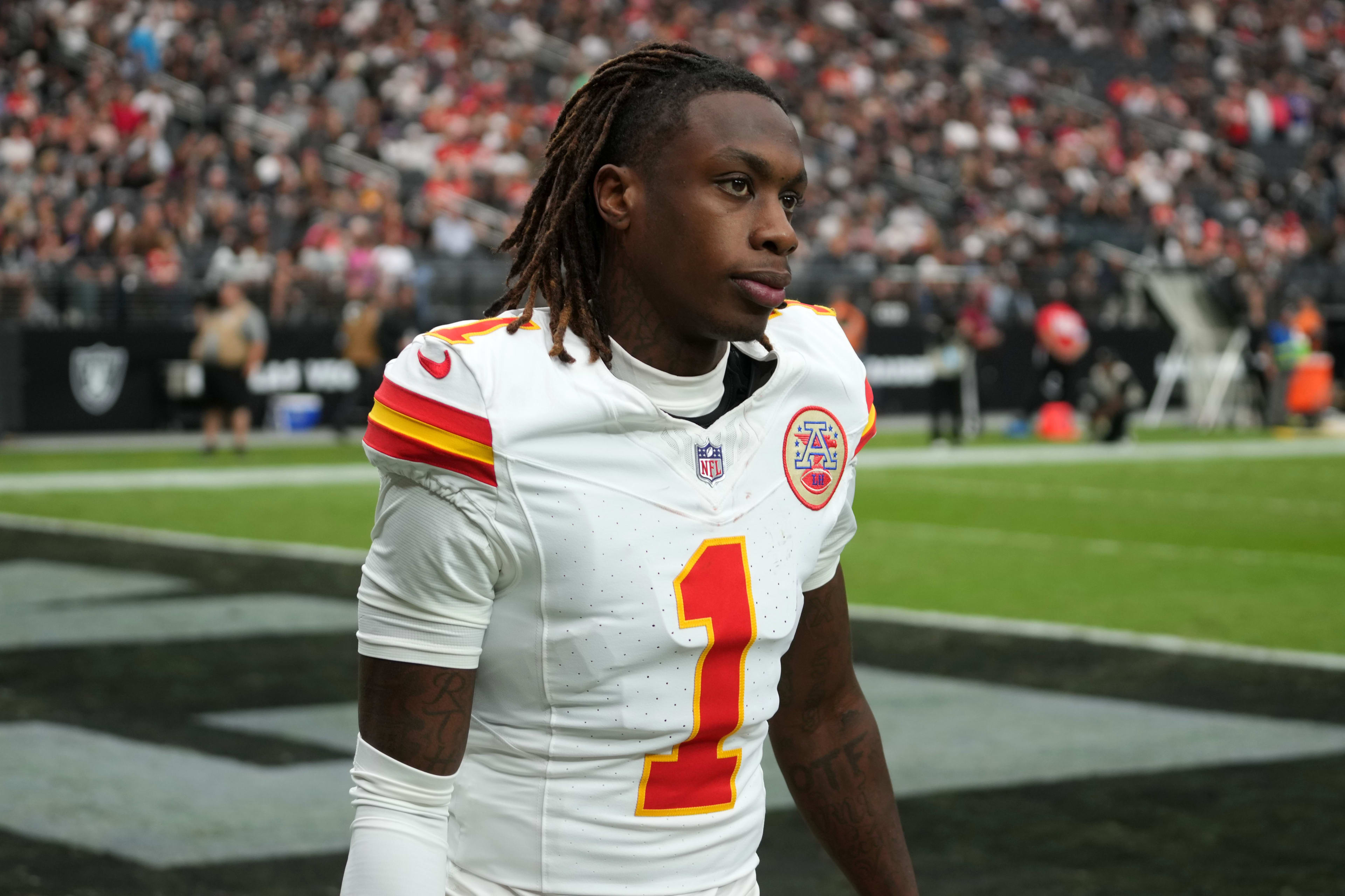 New Chiefs WR Xavier Worthy: “Just watch the film. I don’t do too much talking. My game speaks for itself. … I can take the top off a defense with the best of them.” Worthy said he’s ready to line up outside or in the slot. He said his hamstring issue is behind him. He’s healthy and ready to go. He hopes to be on the field Thursday night against the Los Angeles Chargers. Andy Reid told Worthy the Hollywood Brown signing doesn’t happen without Worthy being part of it. teptep - Winunie