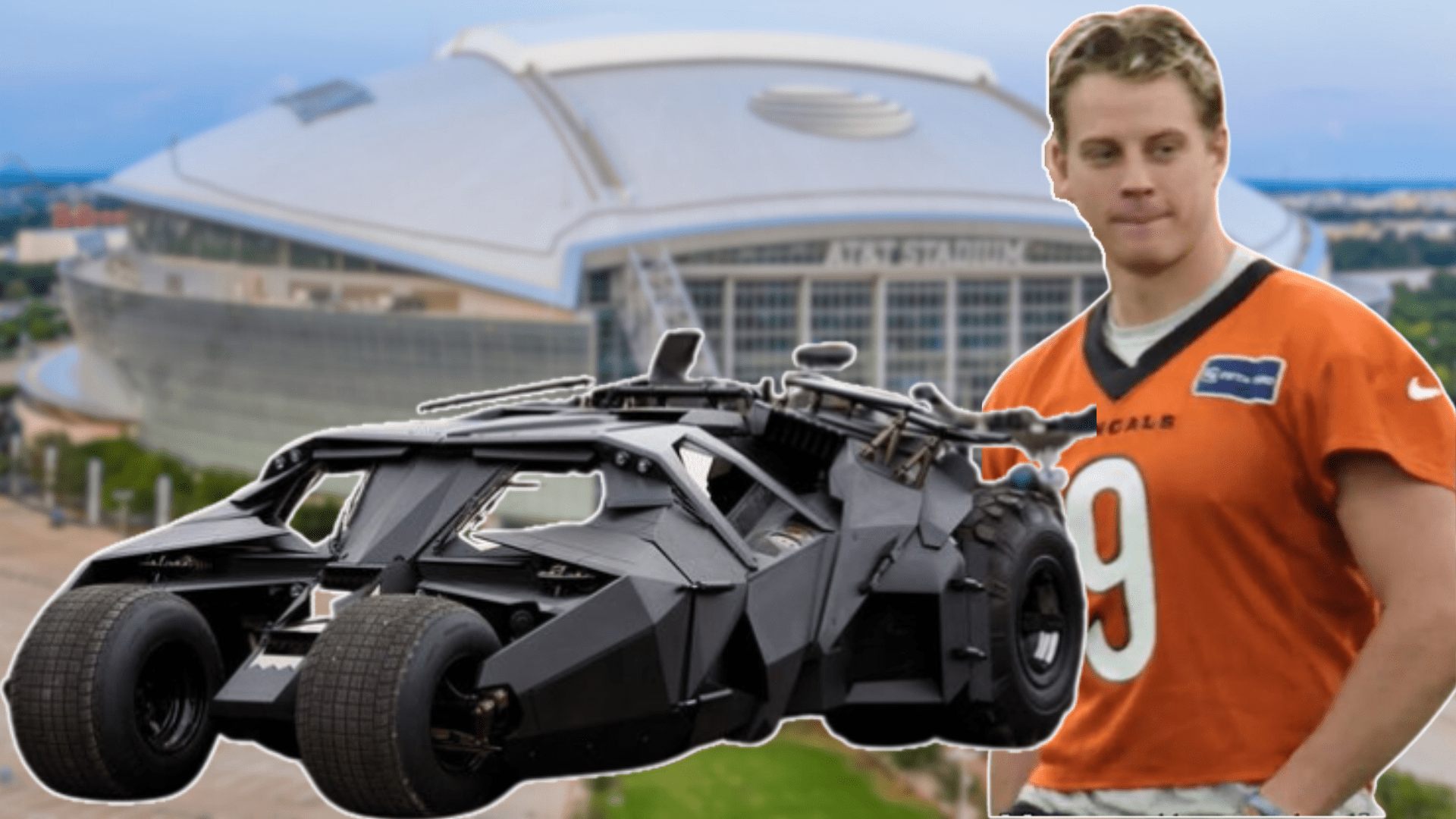 値下【BATMOBLE / WB】CDCACTUS COWBOYS Dallas Cowboys Foe Joe Burrow Reveals $3 Million 'Batmobile