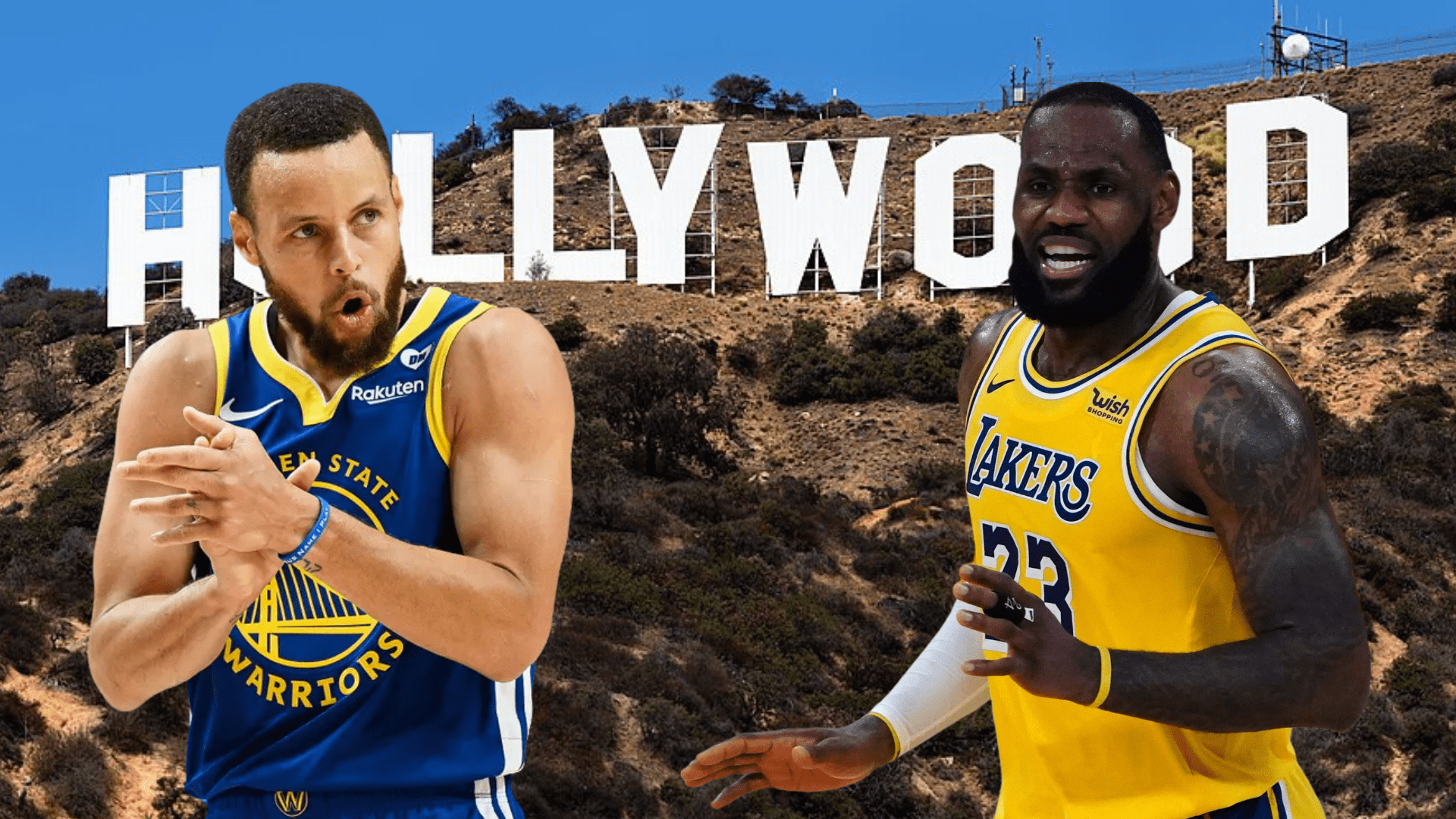 lebron james in a warriors jersey