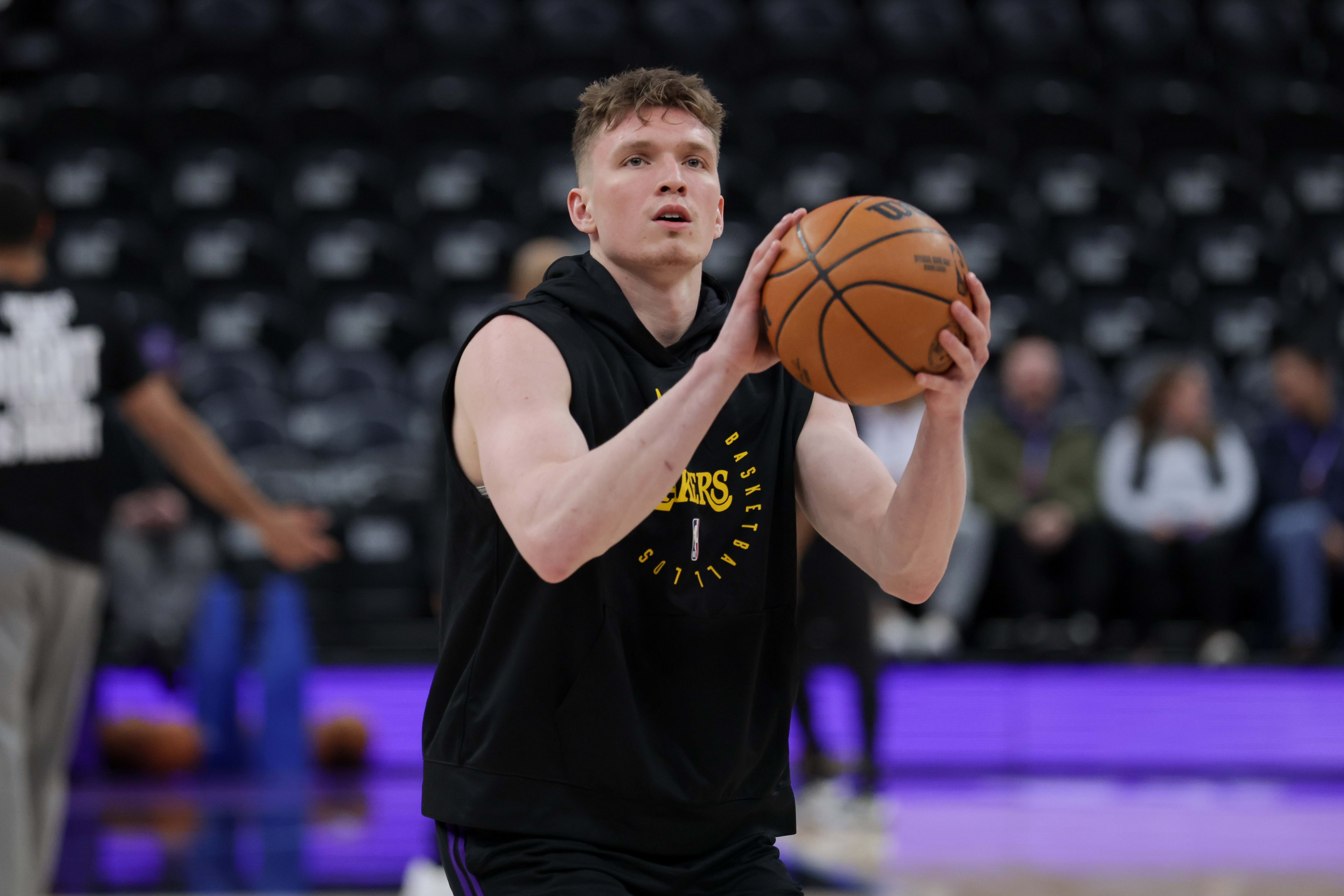 Los Angeles Lakers guard Dalton Knecht